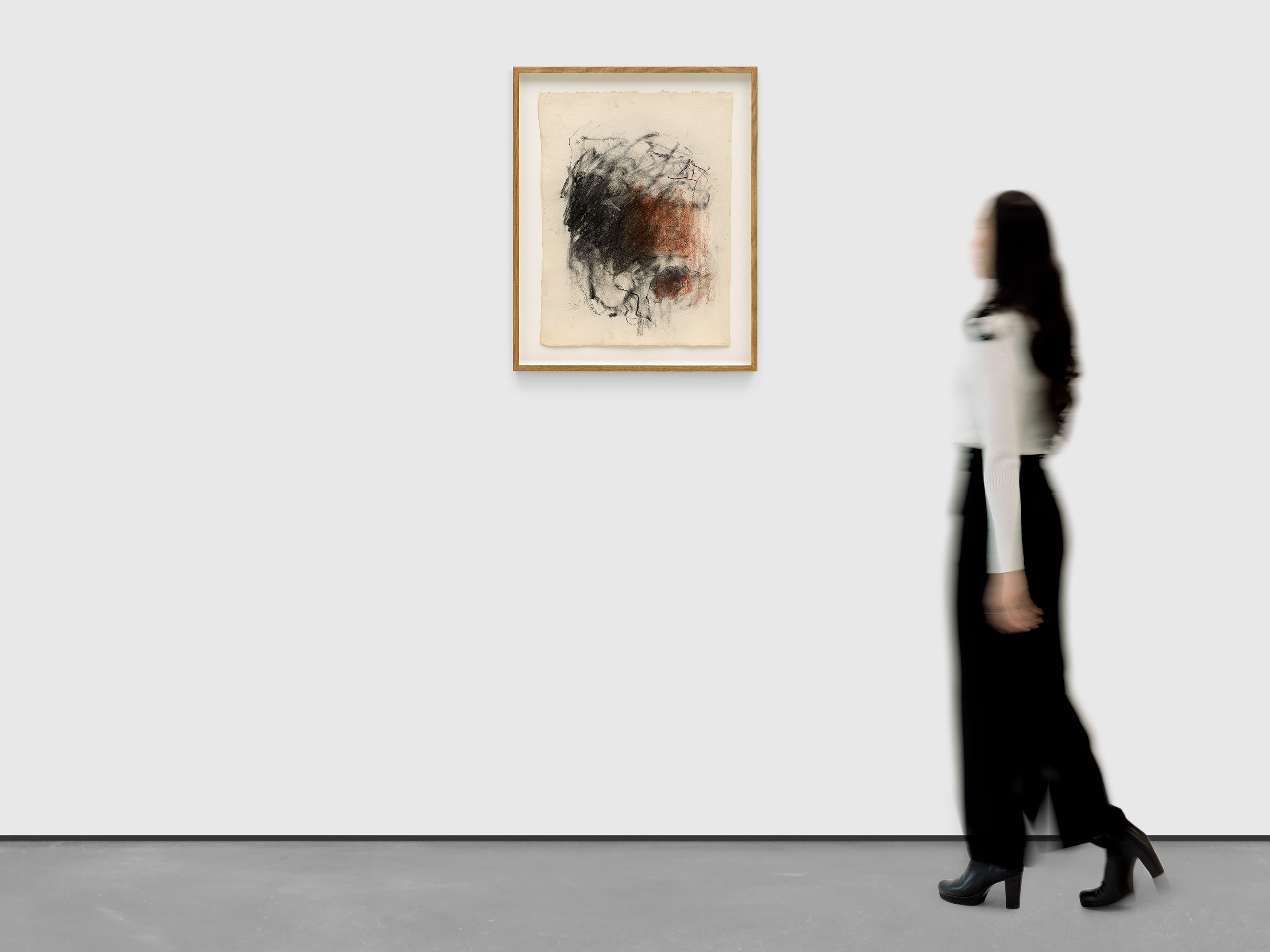 An untitled work on paper by Joan Mitchell, dated circa 1964.