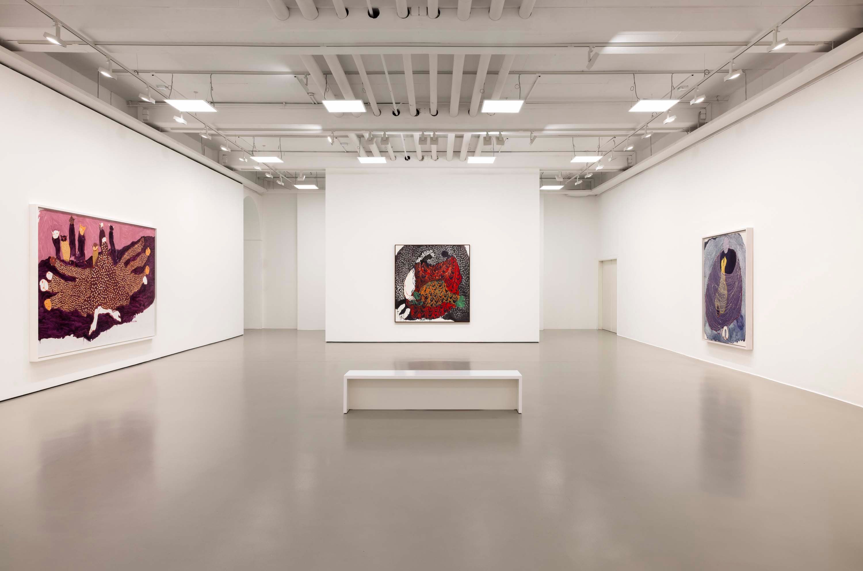 Portia Zvavahera Solo Exhibition at Fridercianum | David Zwirner