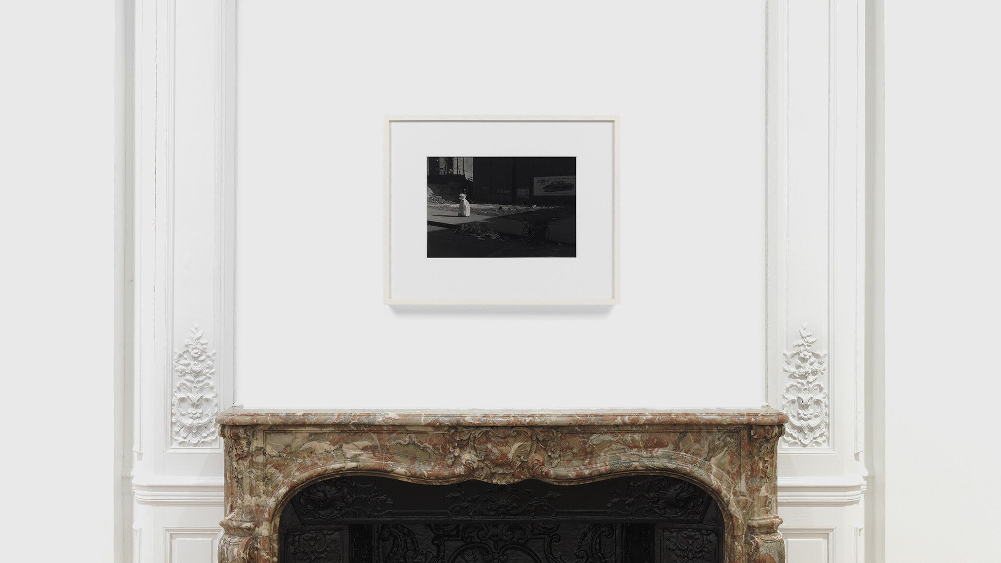 An installation view of a photo by Roy DeCarava, titled Graduation, dated 1949.