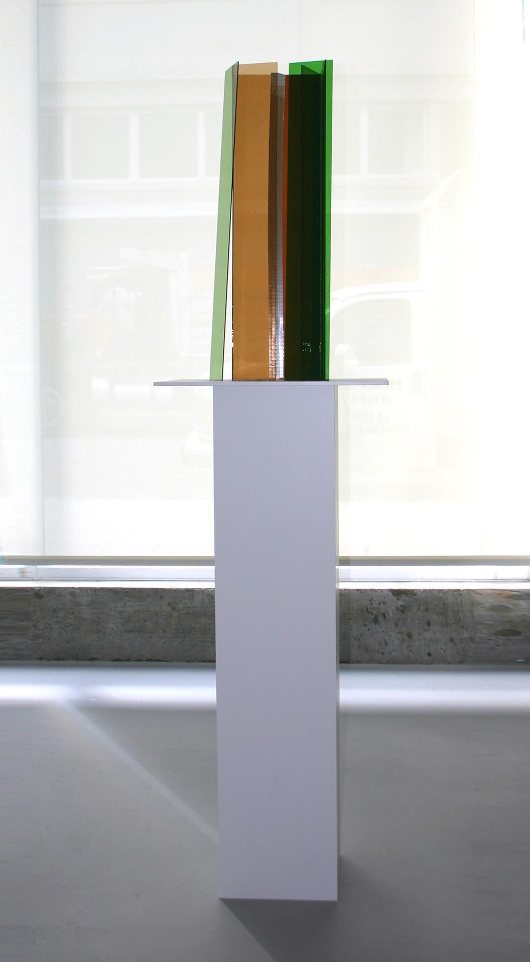 A sculpture by Isa Genzken, titled New Buildings, dated 2004.