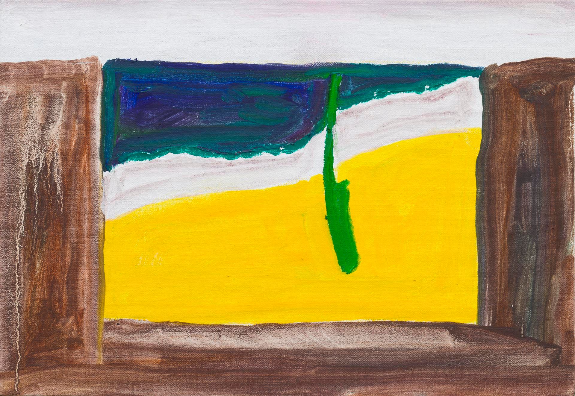 A painting by Raoul De Keyser, titled A Failing?, dated 2010. 