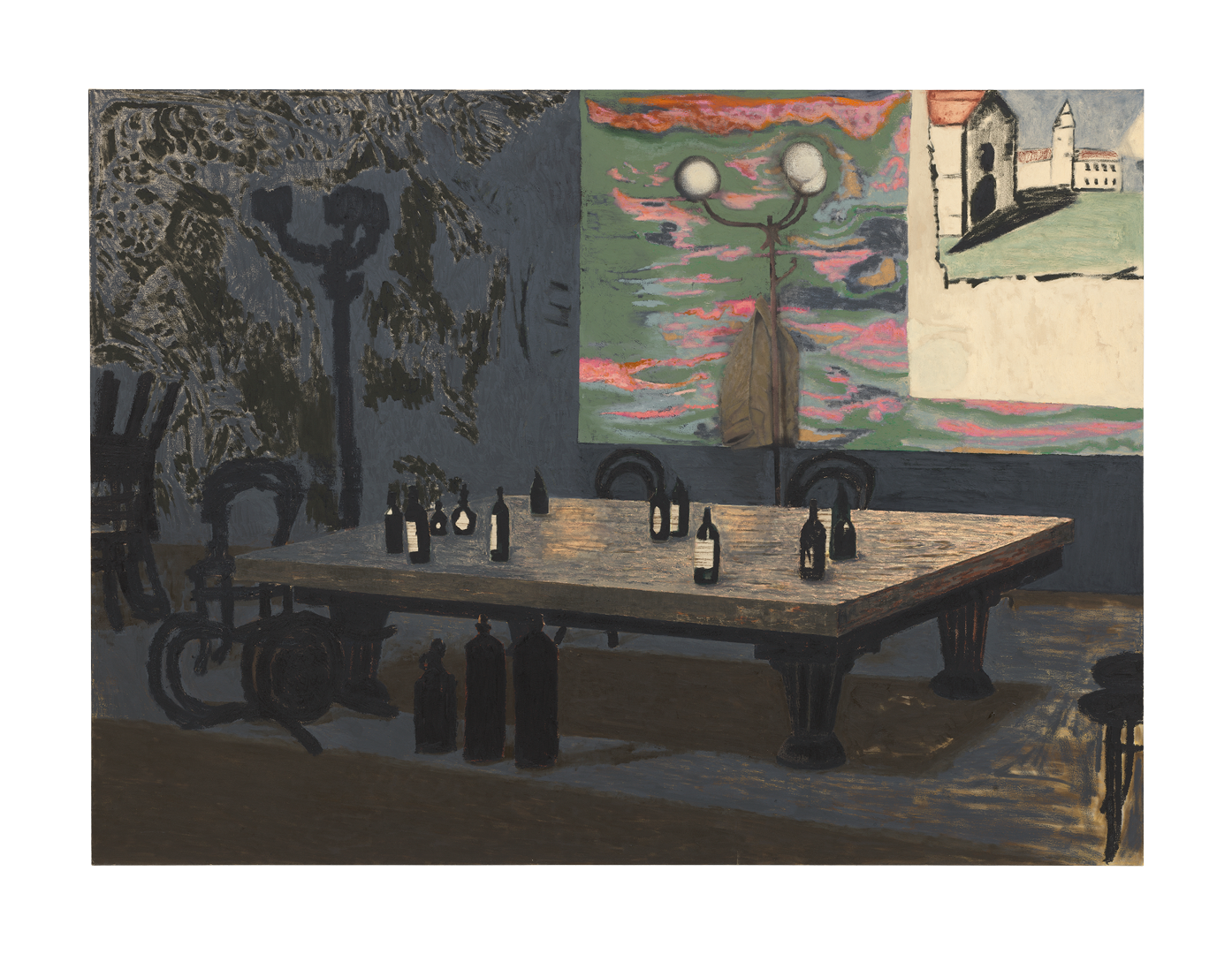 A painting by Mamma Andersson titled Last Waltz, dated 2020.