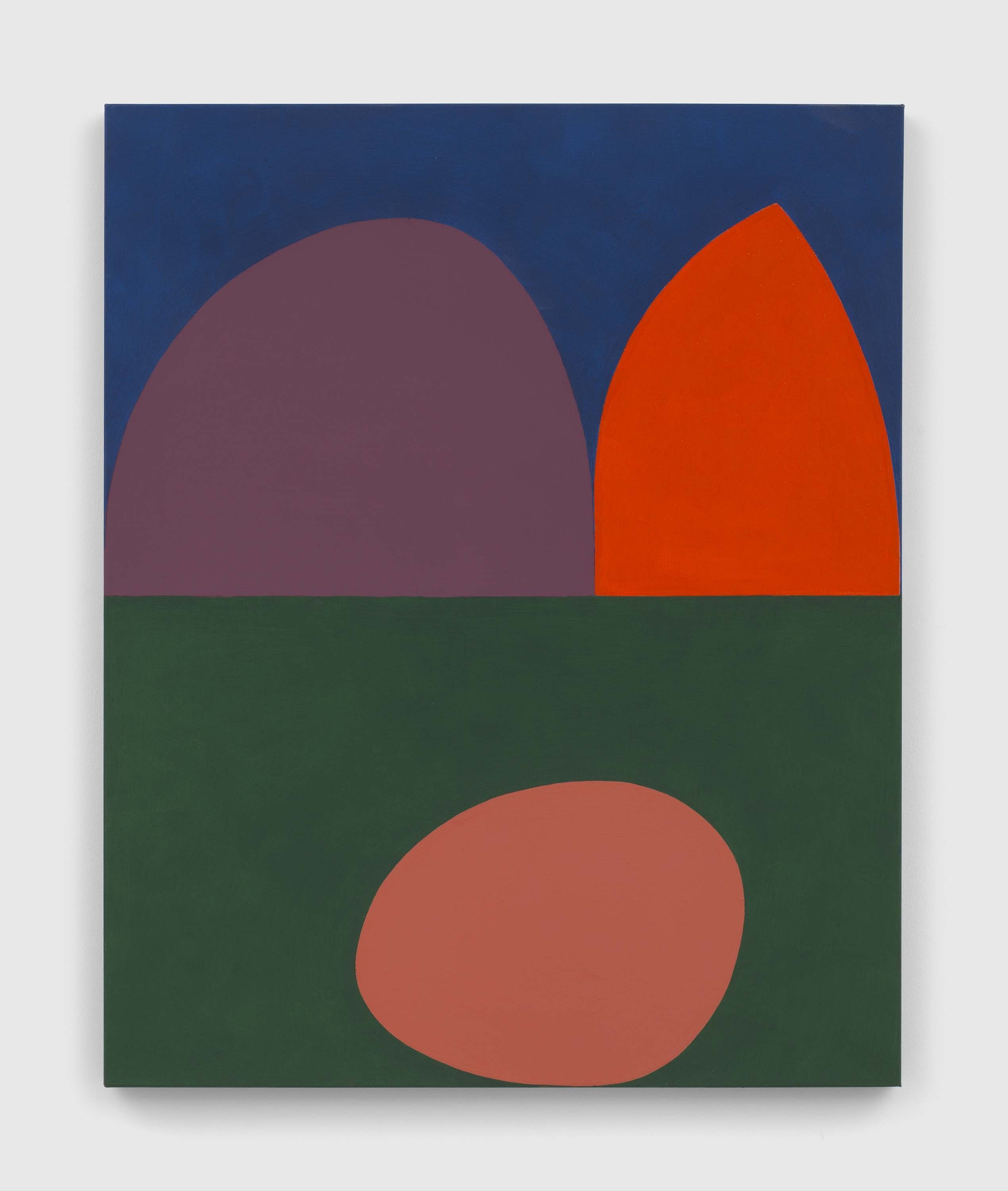 A painting by Suzan Frecon, titled little buoninsegna, dated 2023.