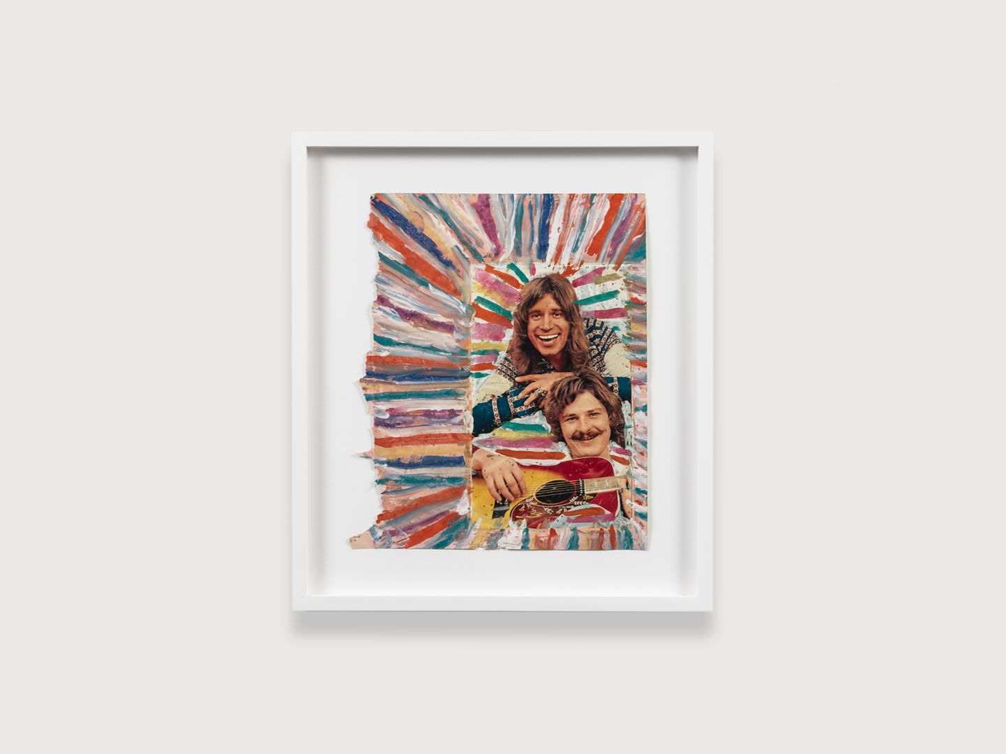 A drawing by Franz West, titled Untitled (Hippie Power), dated circa 1976.
