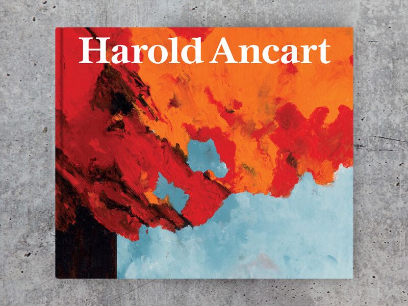 A book titled Harold Ancart: Traveling Light, published in 2021.