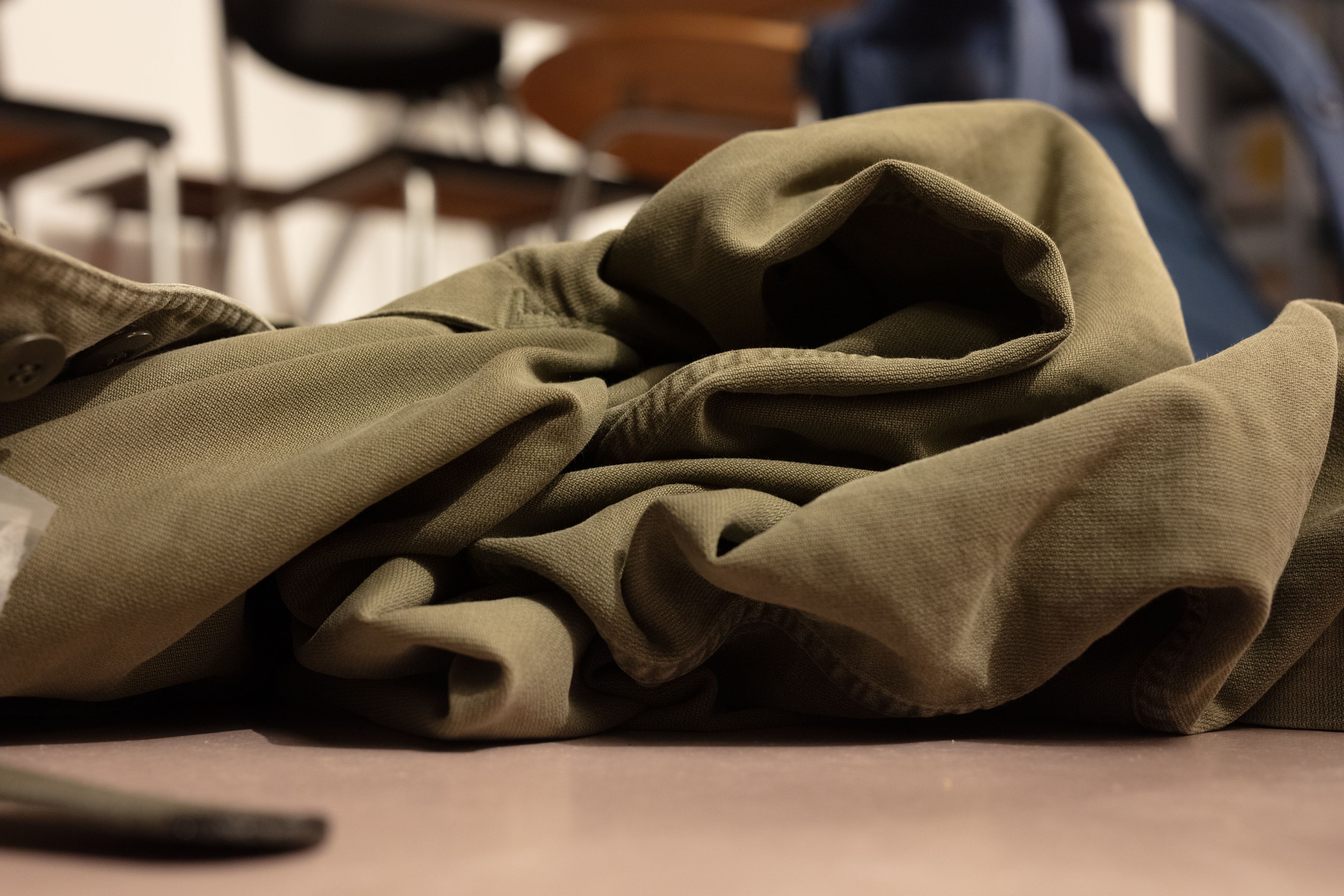 A photograph by Wolfgang Tillmans, titled Faltenwurf, Up, dated 2022.