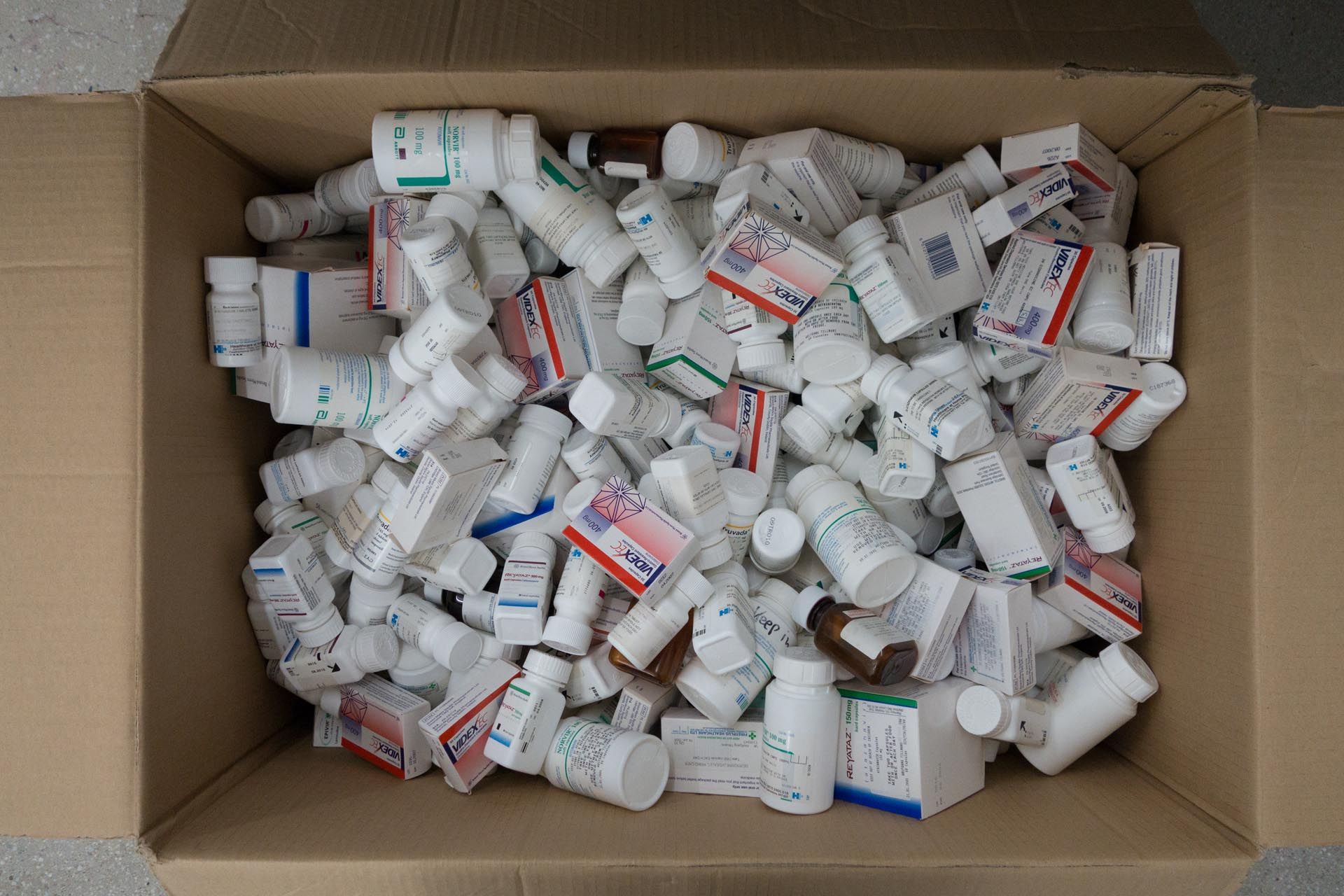 A photograph by Wolfgang Tillmans, titled 17 years' supply, dated 2013.