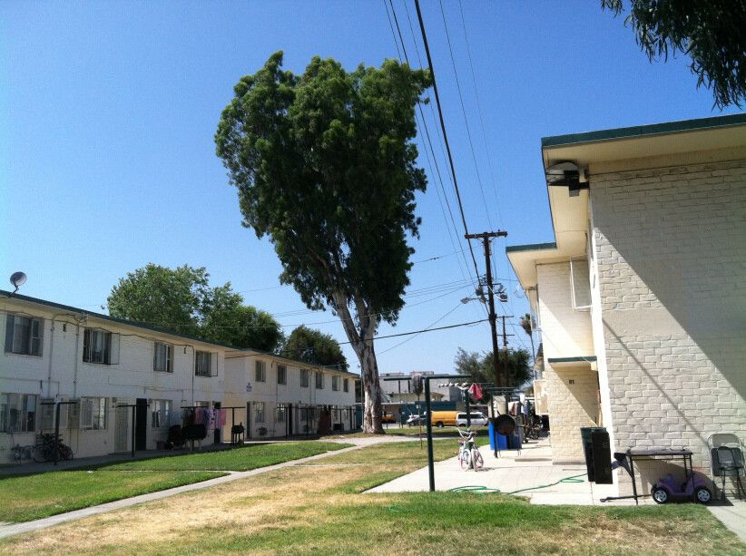 A photo of the Pueblo del Rio housing project in Los Angeles.