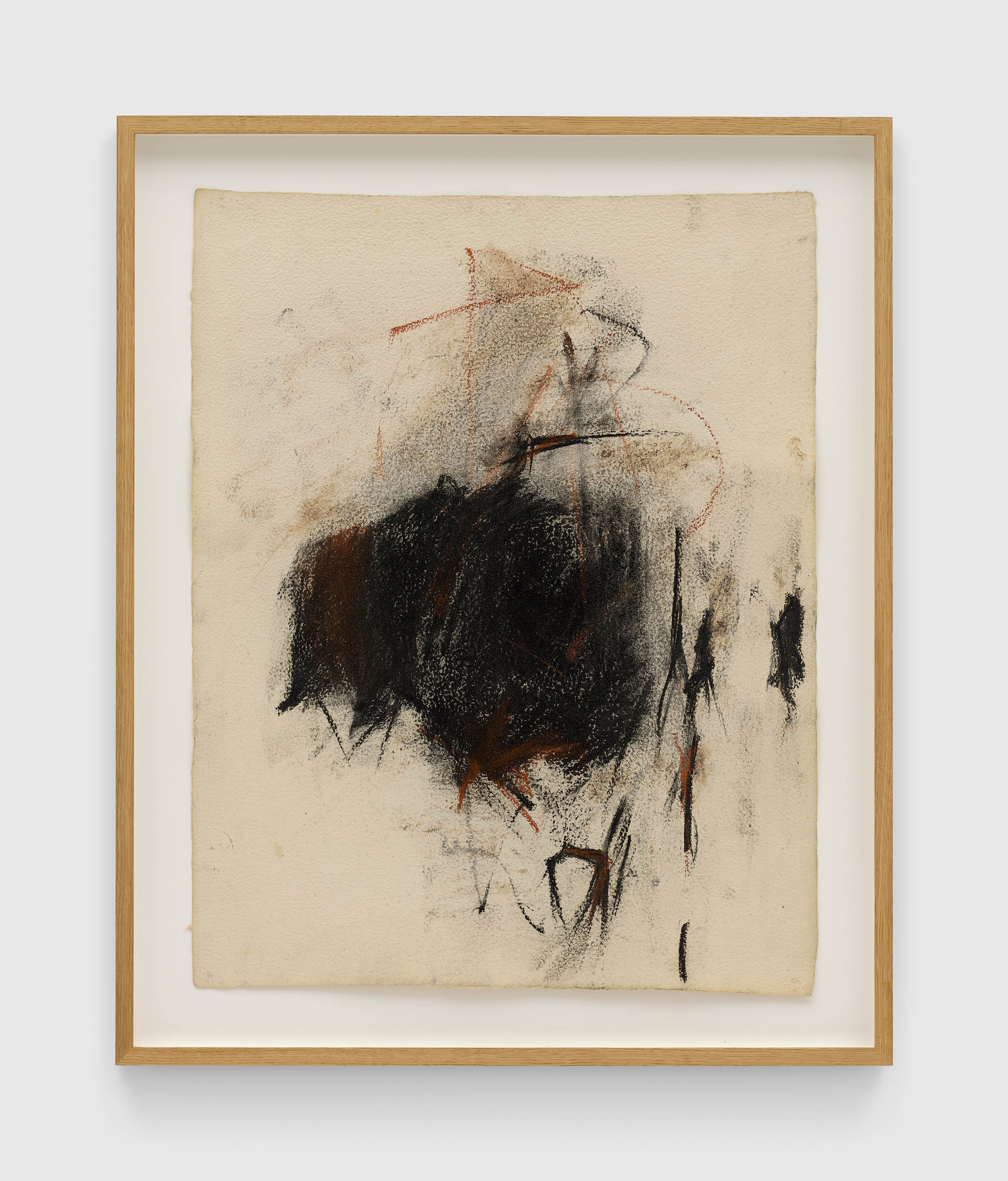 An untitled work on paper by Joan Mitchell, dated circa 1964.