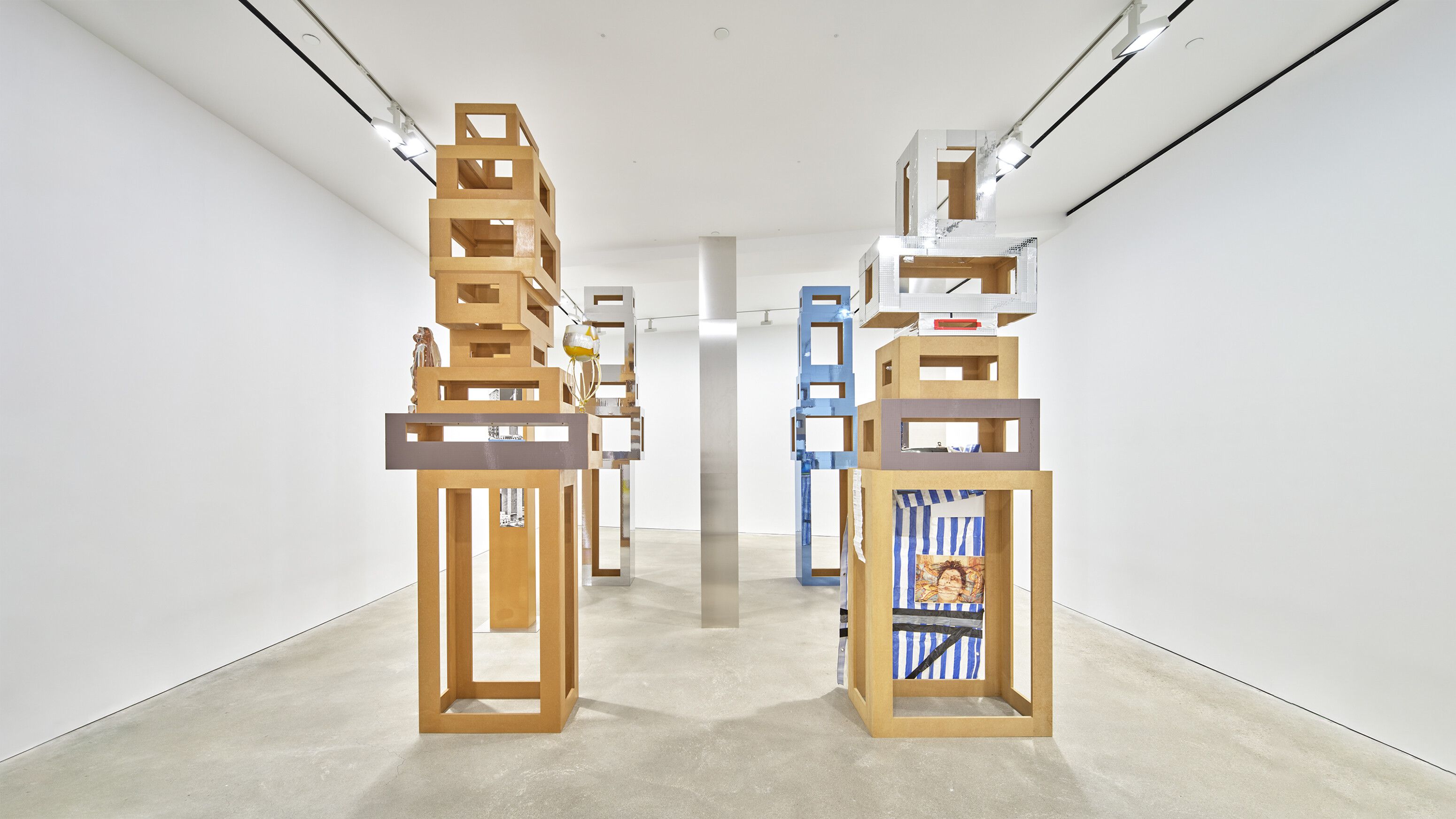 A mixed media artwork by Isa Genzken, titled Untitled, dated 2015.