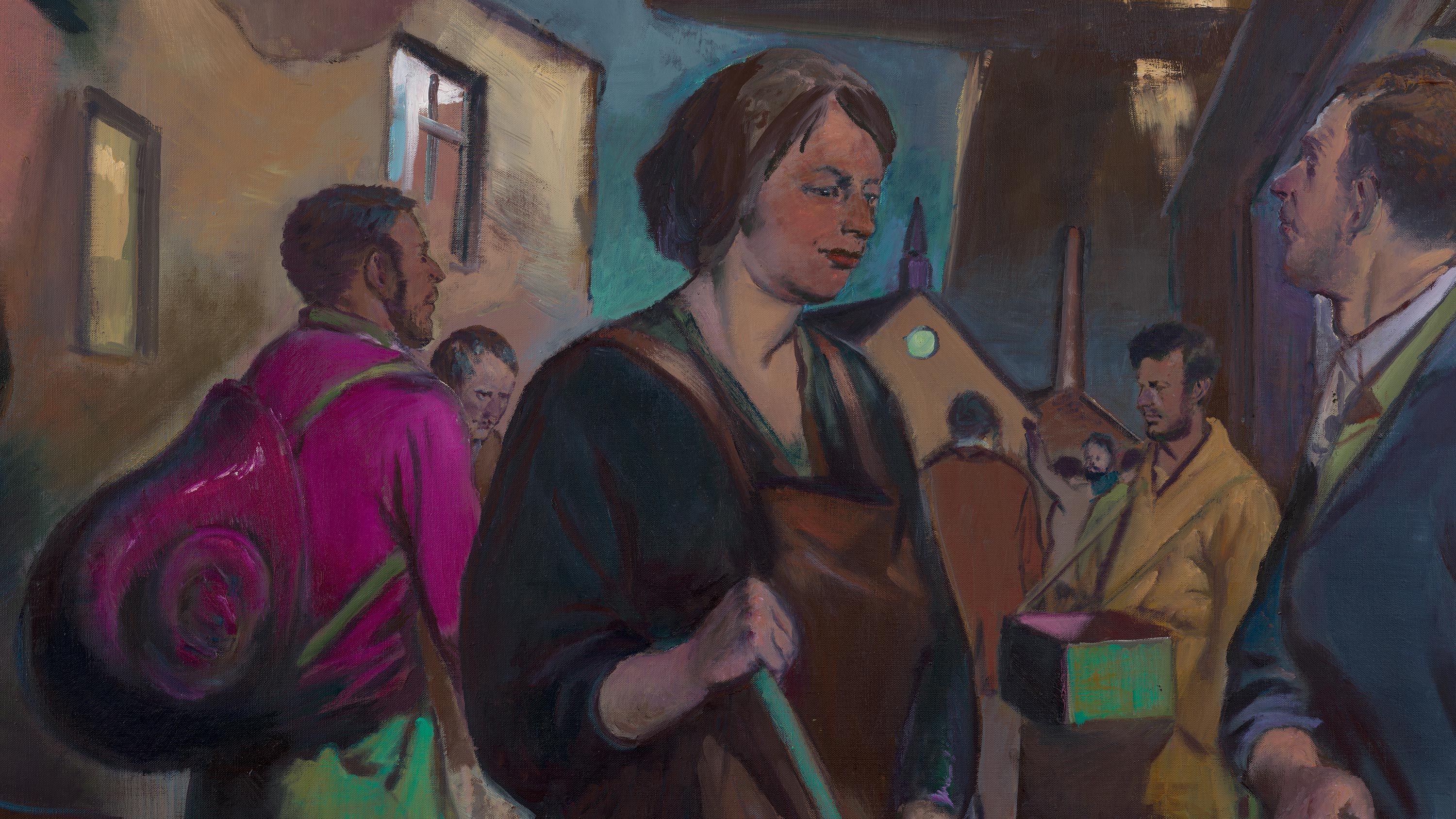 Neo Rauch, ROTAS, 2021 (detail)