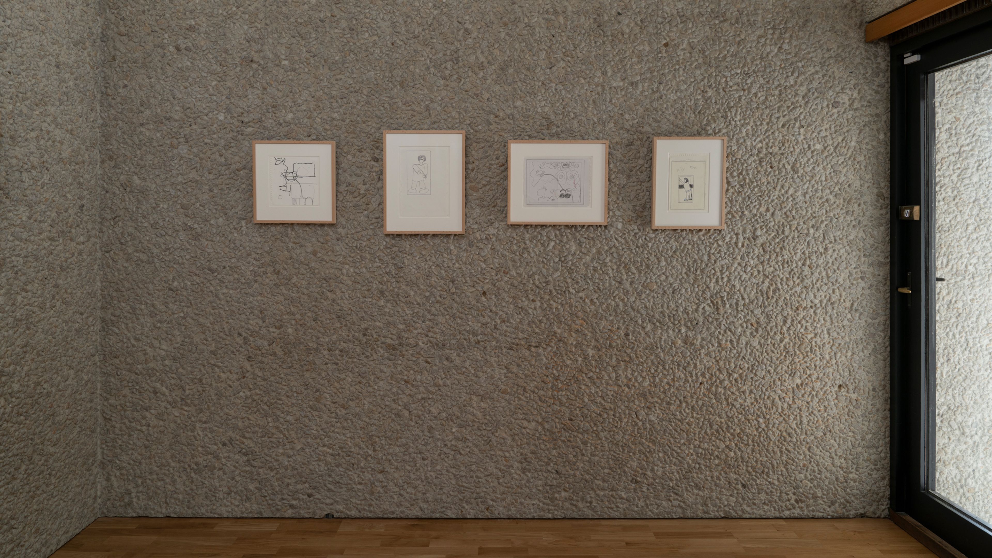 nstallation view of the exhibition Joe Bradley: Vyakti, at SPETTACOLO located in Oslo, Norway, dated 2026.