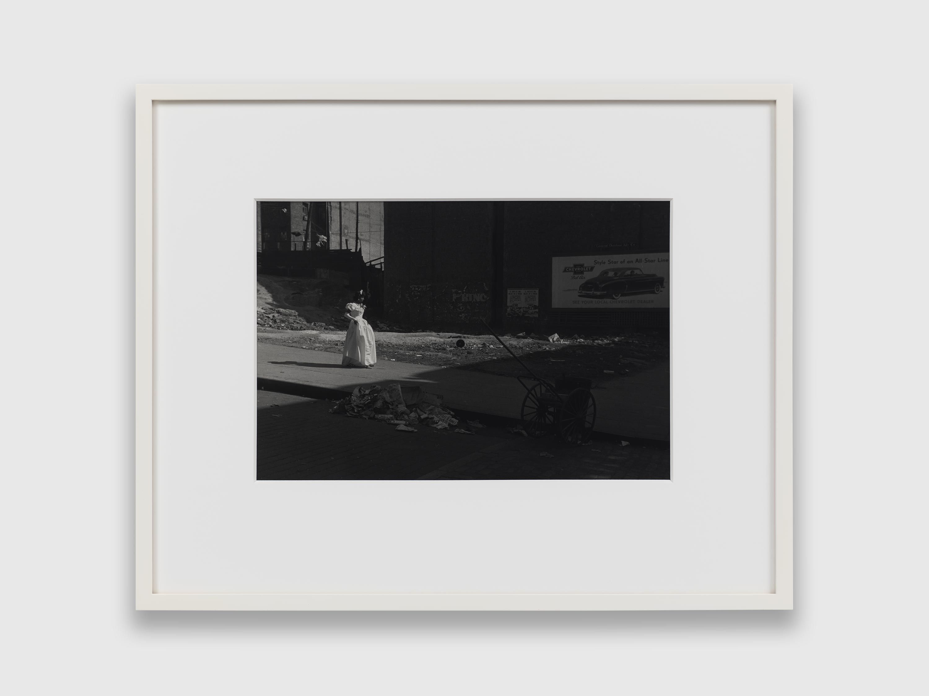 A photograph by Roy DeCarava, titled Graduation, dated 1949.