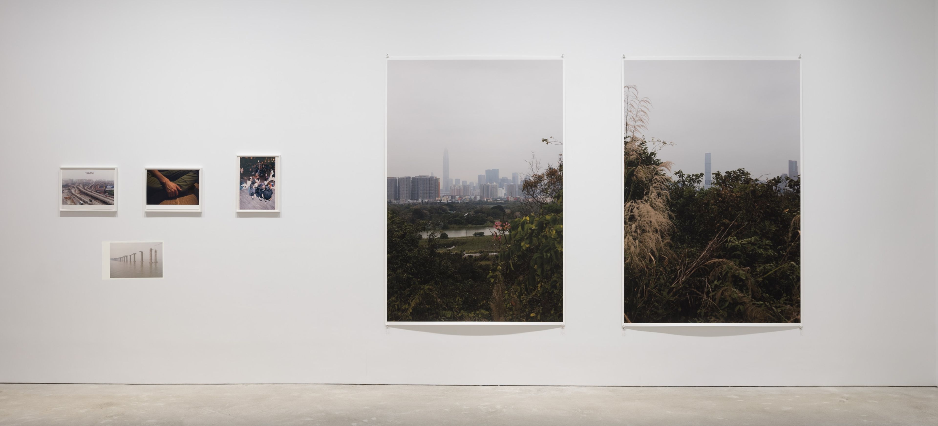 Installation view of the exhibition Wolfgang Tillmans, at David Zwirner in Hong Kong, dated 2018. 