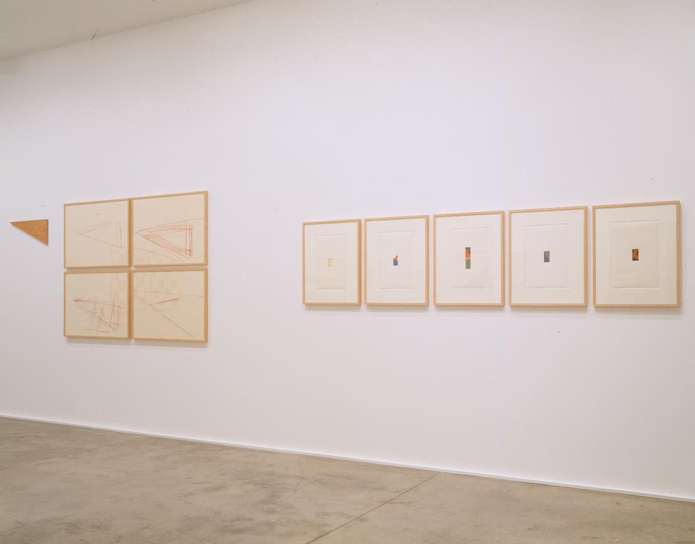 Installation view of the exhibition Blinky Palermo: The Complete Prints and Multiples, at Zwirner and Wirth in New York, dated 2007.