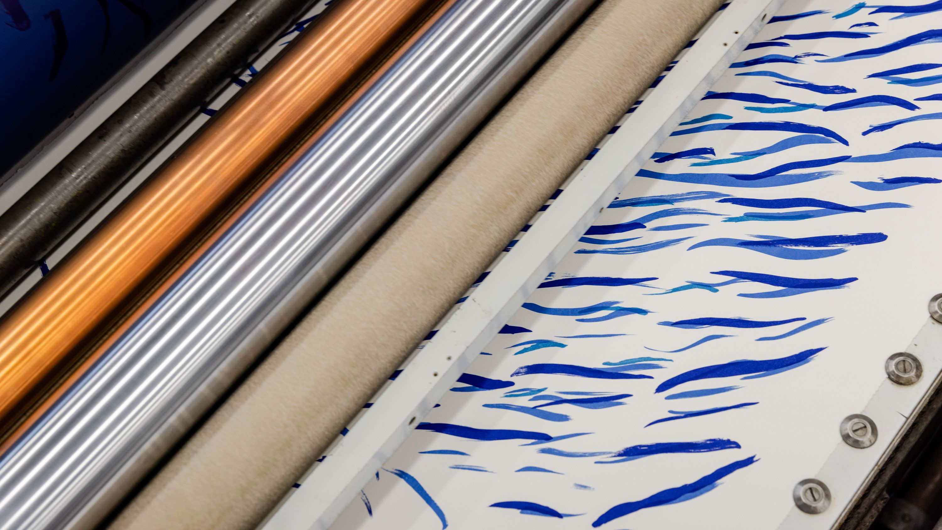 A layer of No Title (Our Secret Spot.) is printed. Photo by Max Burkhalter