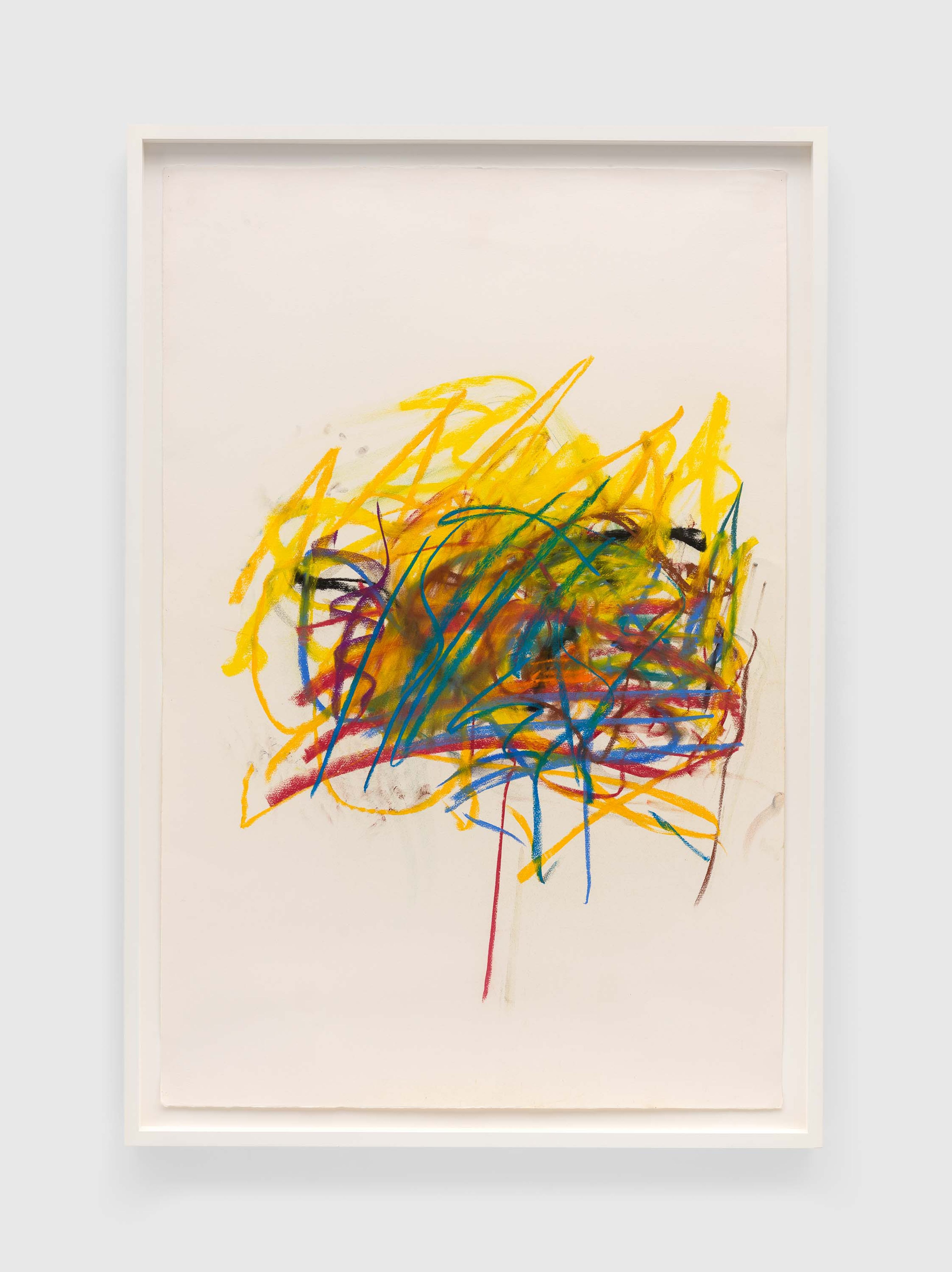 A work on paper by Joan Mitchell, titled Pastel, dated 1991.