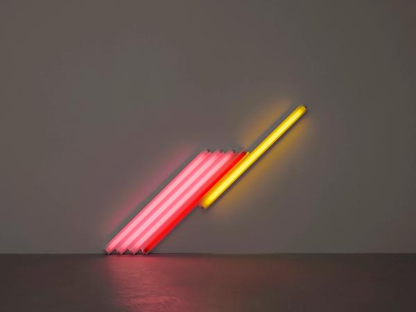 Dan Flavin — untitled (for Fredericka and Ian) 2