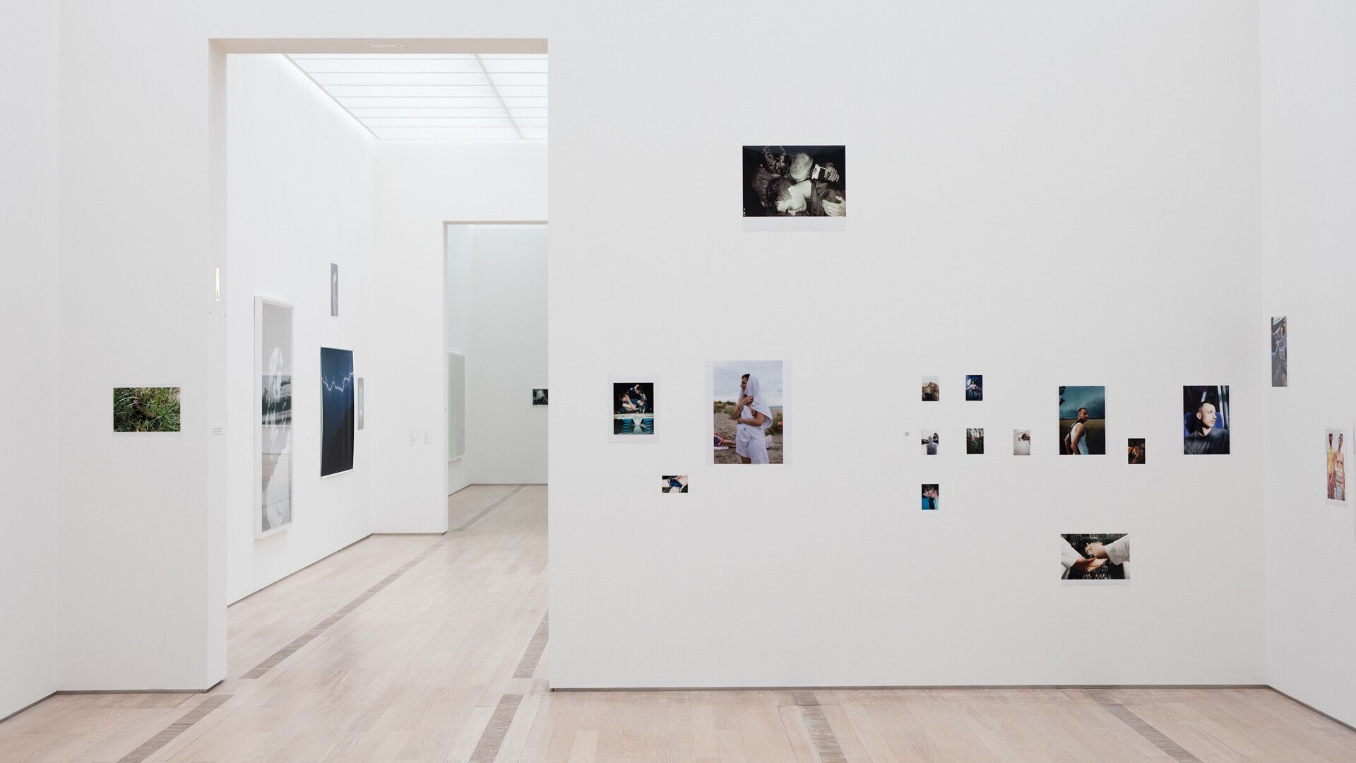 Installation view of the exhibition, Wolfgang Tillmans, at Fondation Beyeler, Basel, 2017.