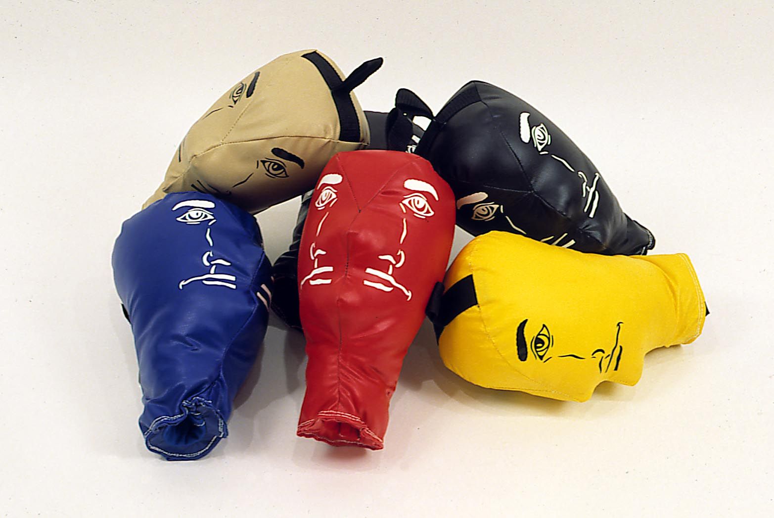 A sculpture by Jason Rhoades, titled Family, dated 1999.