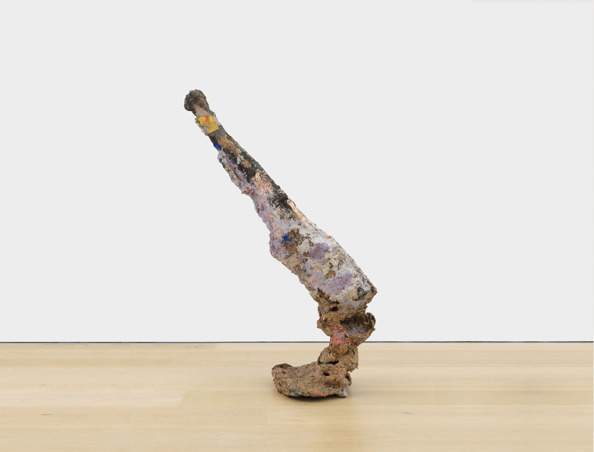 A sculpture by Franz West, titled Vesuv (Vesuvius), dated 1987.