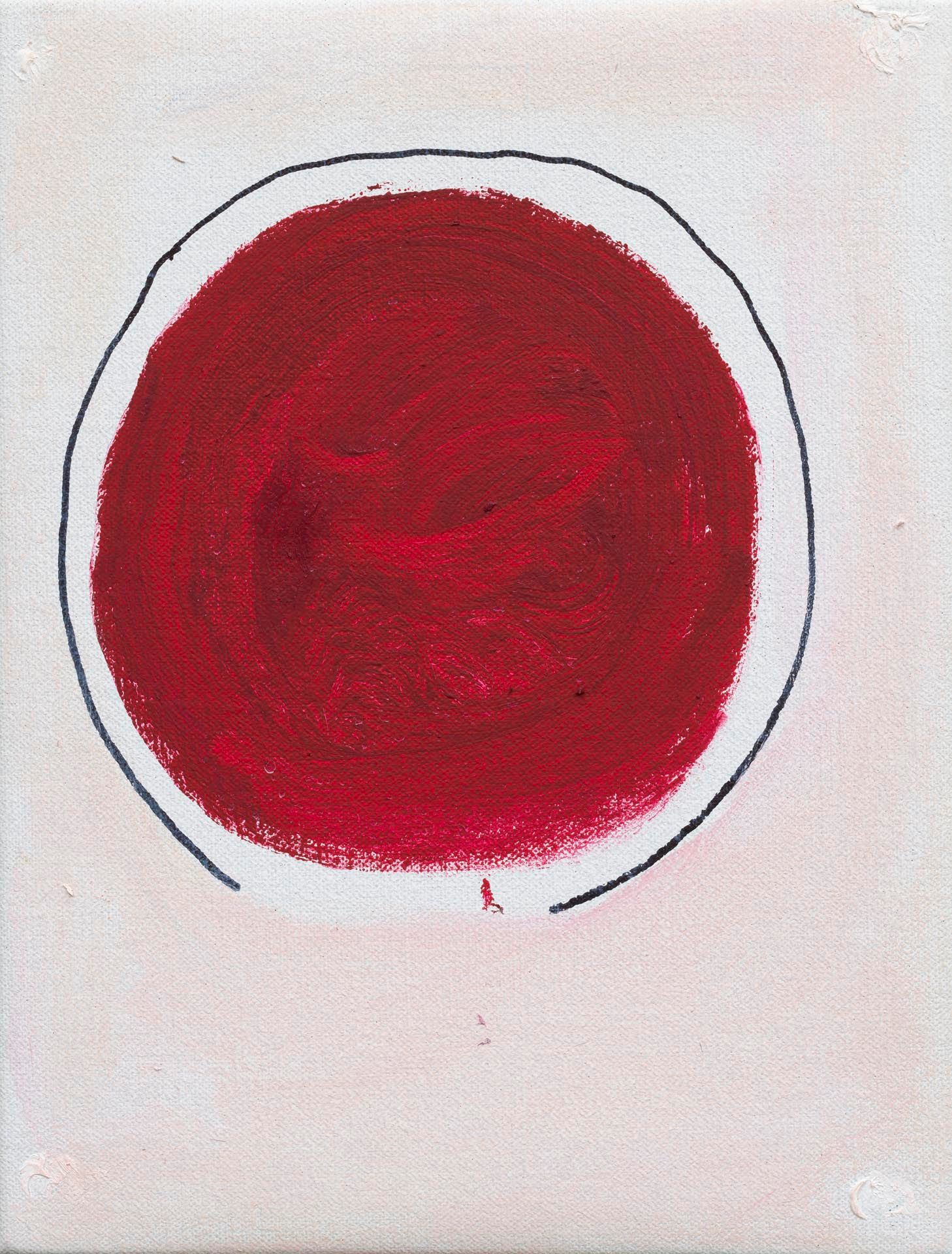 A painting by Raoul De Keyser, titled No Title (8 Verticals/8), dated 2010. 