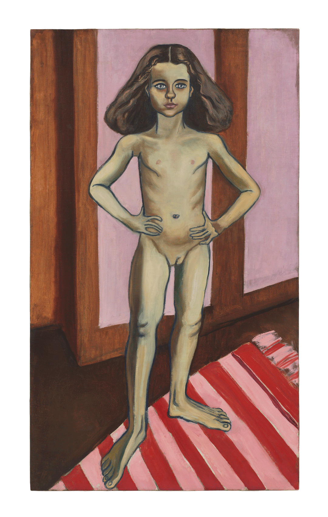 A painting by Alice Neel, titled Isabetta, dated 1934.