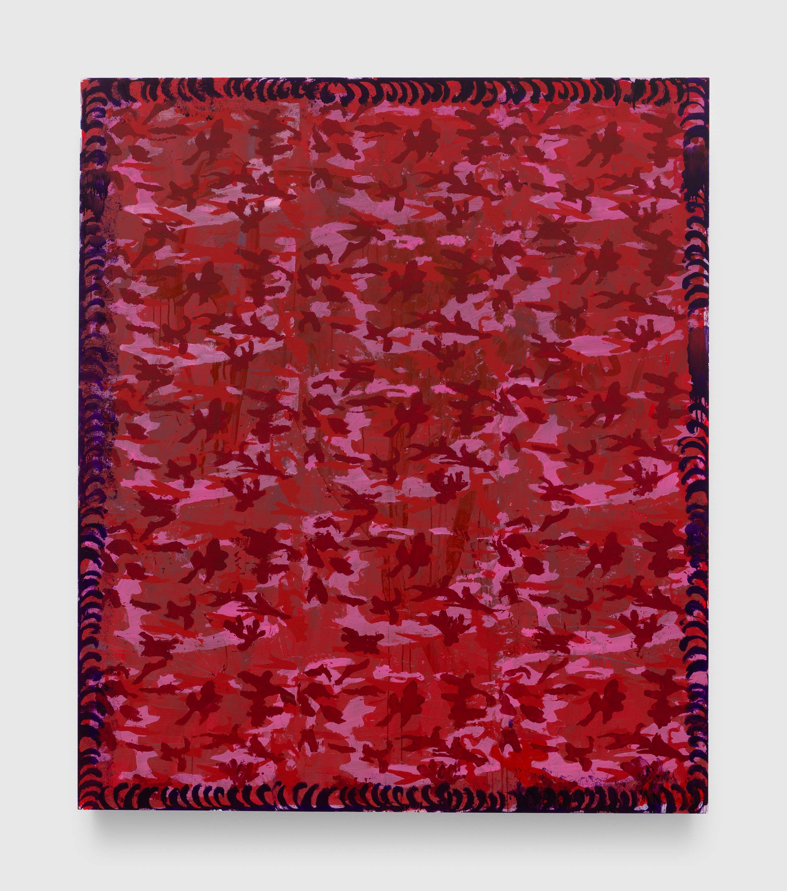 A painting by Josh Smith, titled Answer For Everything, dated 2023.