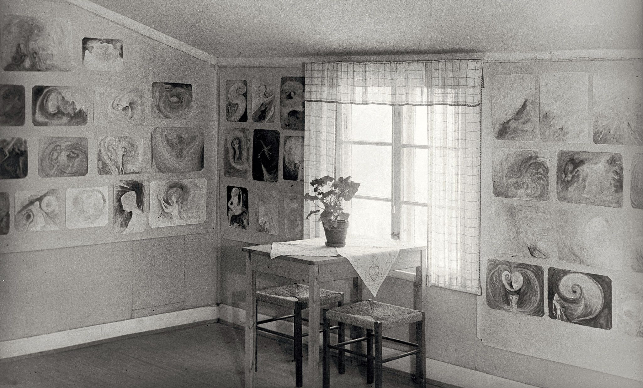 A view of Hilma af Klint's home, in 1930.