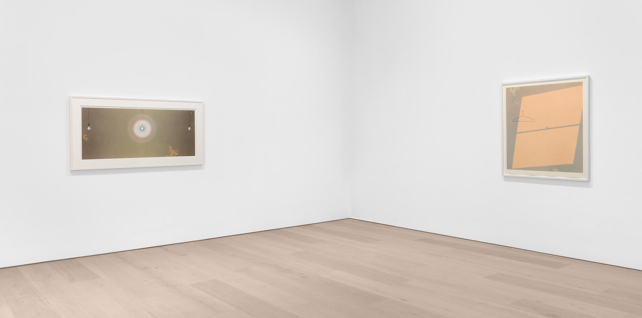 An installation view of an exhibition titled Ching Ho Cheng, at David Zwirner, New York, in 2021.