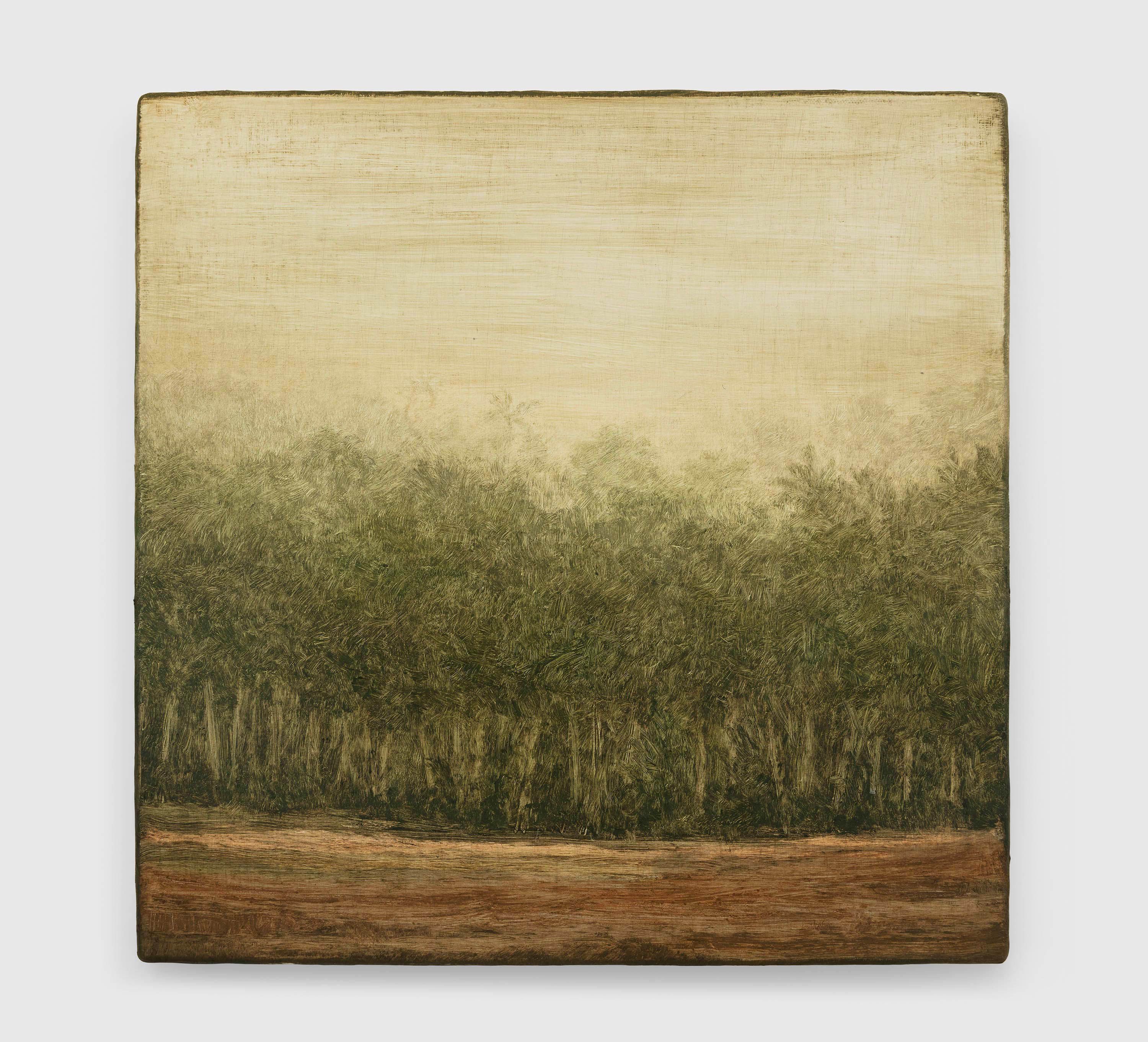 A painting by Lucas Arruda, called Untitled (from the Deserto-Modelo series), dated 2022.