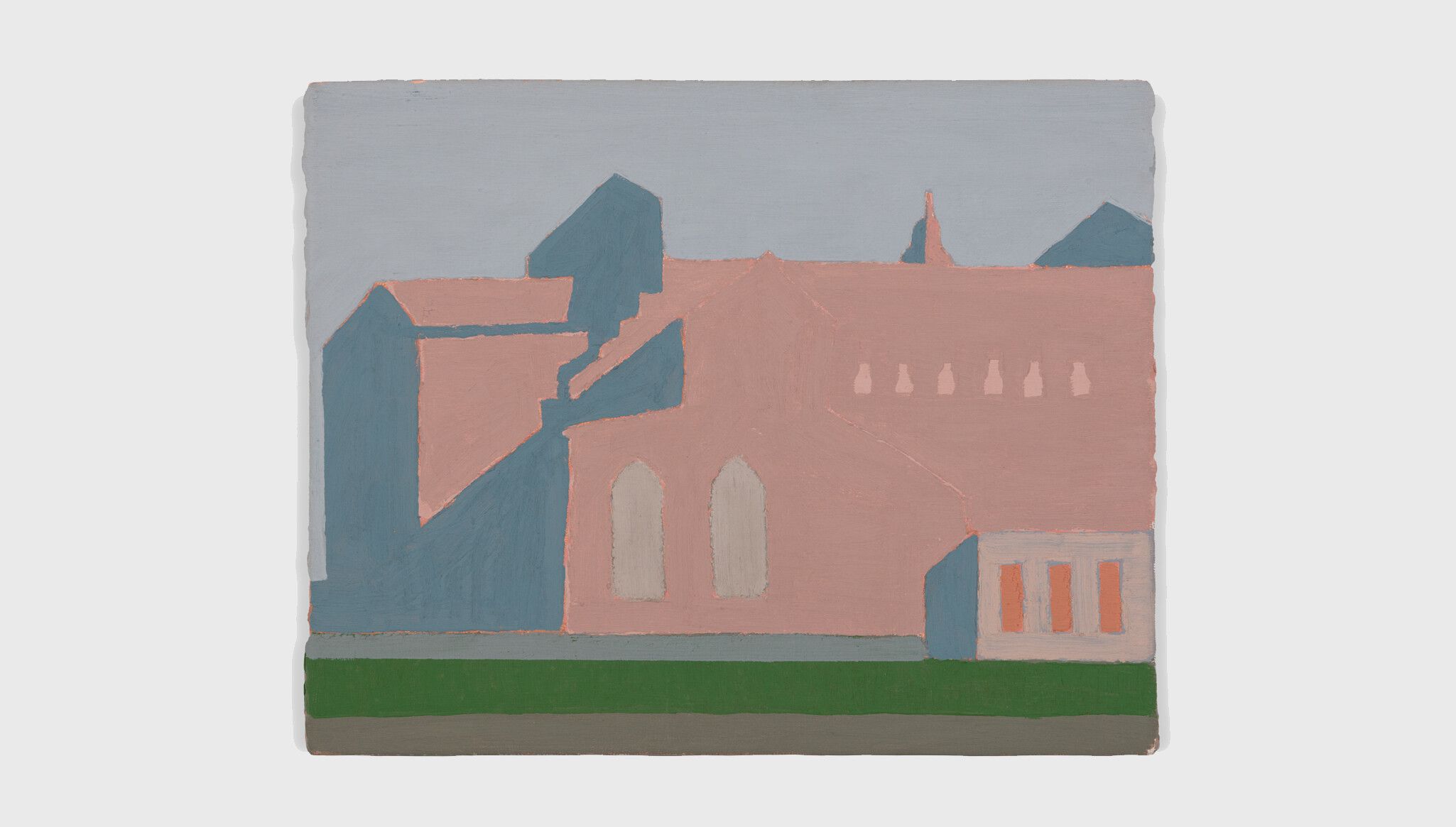 An artwork by Lucas Arruda, called Untitled, from Chiesa series, dated 2010