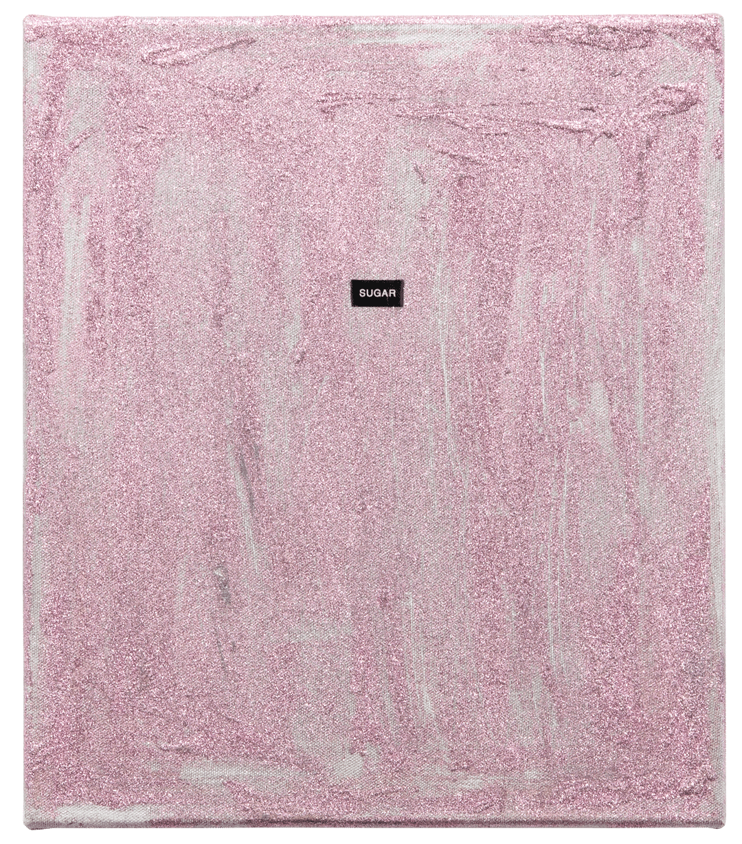 A painting by Maggie Lee, titled Sugar, dated 2019.