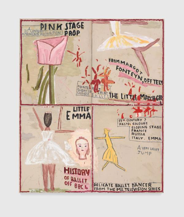 Rose Wylie — Ballet Backdrop