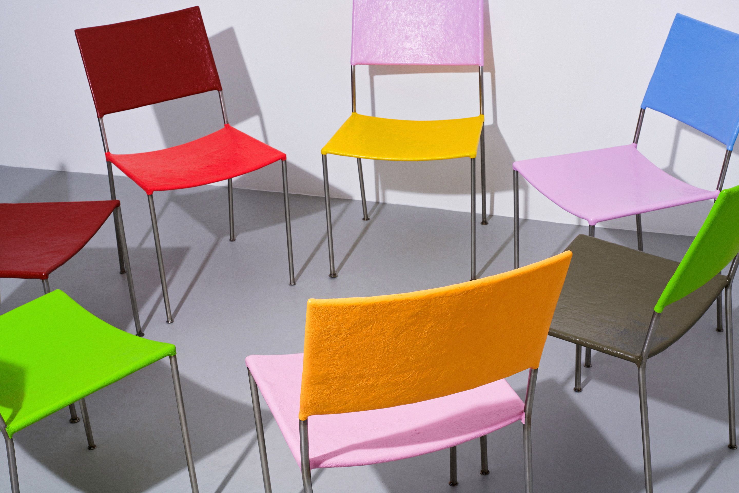 An image of furniture by Franz West.