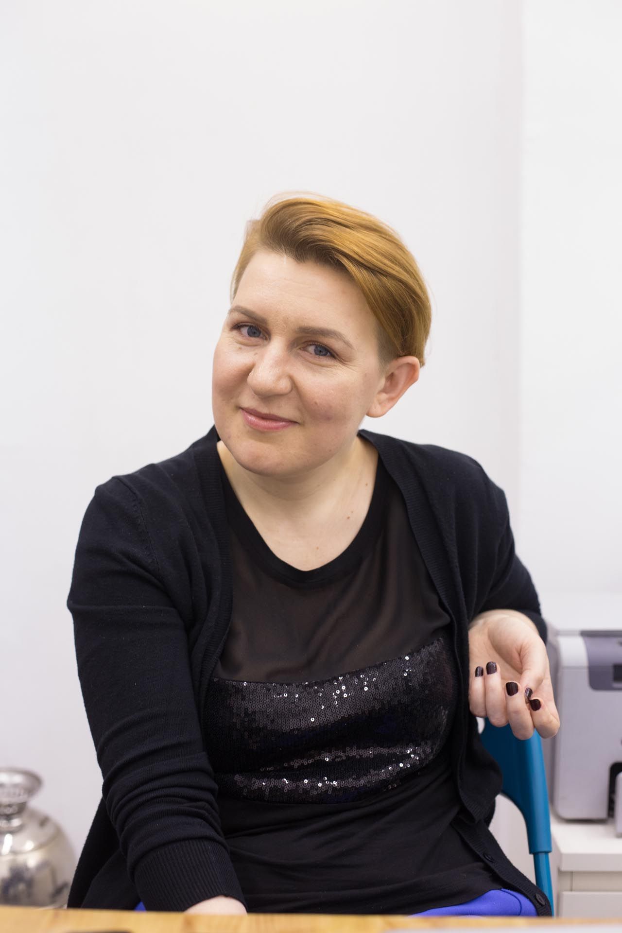 A photograph by Wolfgang Tillmans, titled Nadya Sheremetova, dated 2014.