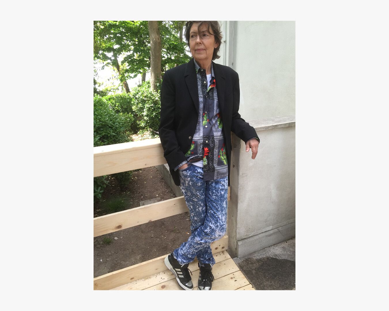 A photo of the artist Isa Genzken.