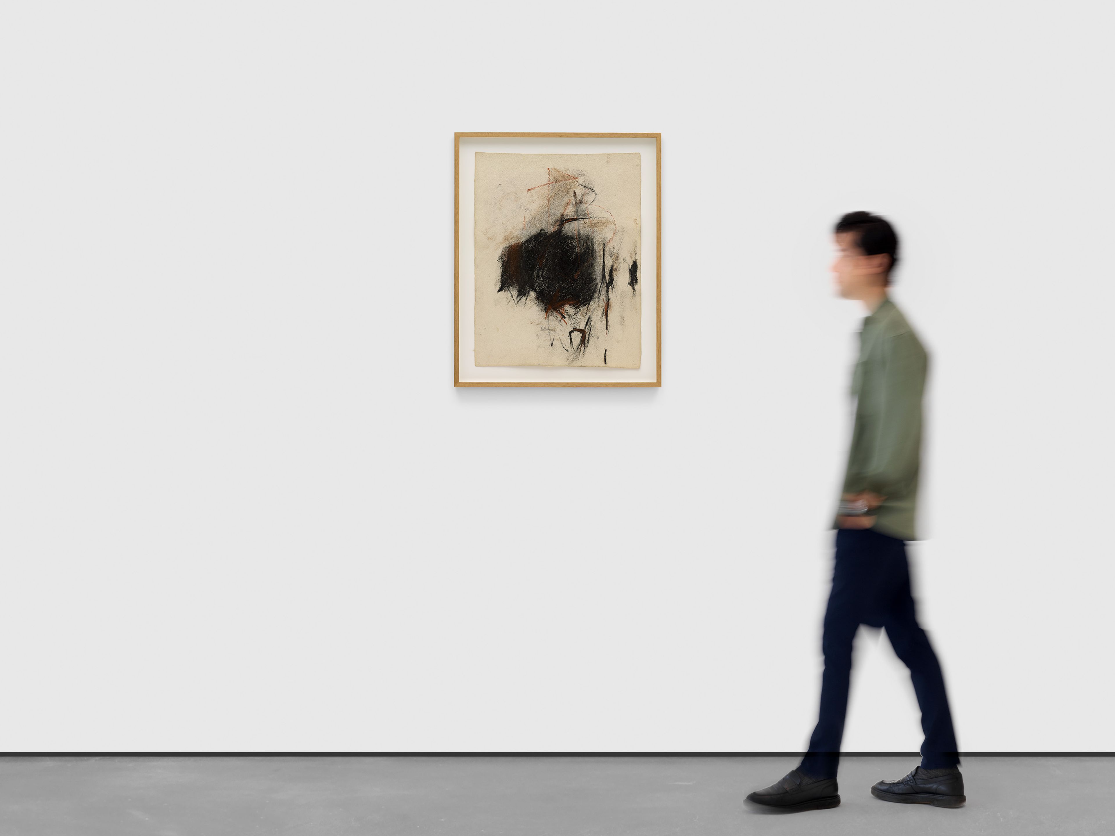 An untitled work on paper by Joan Mitchell, dated circa 1964.