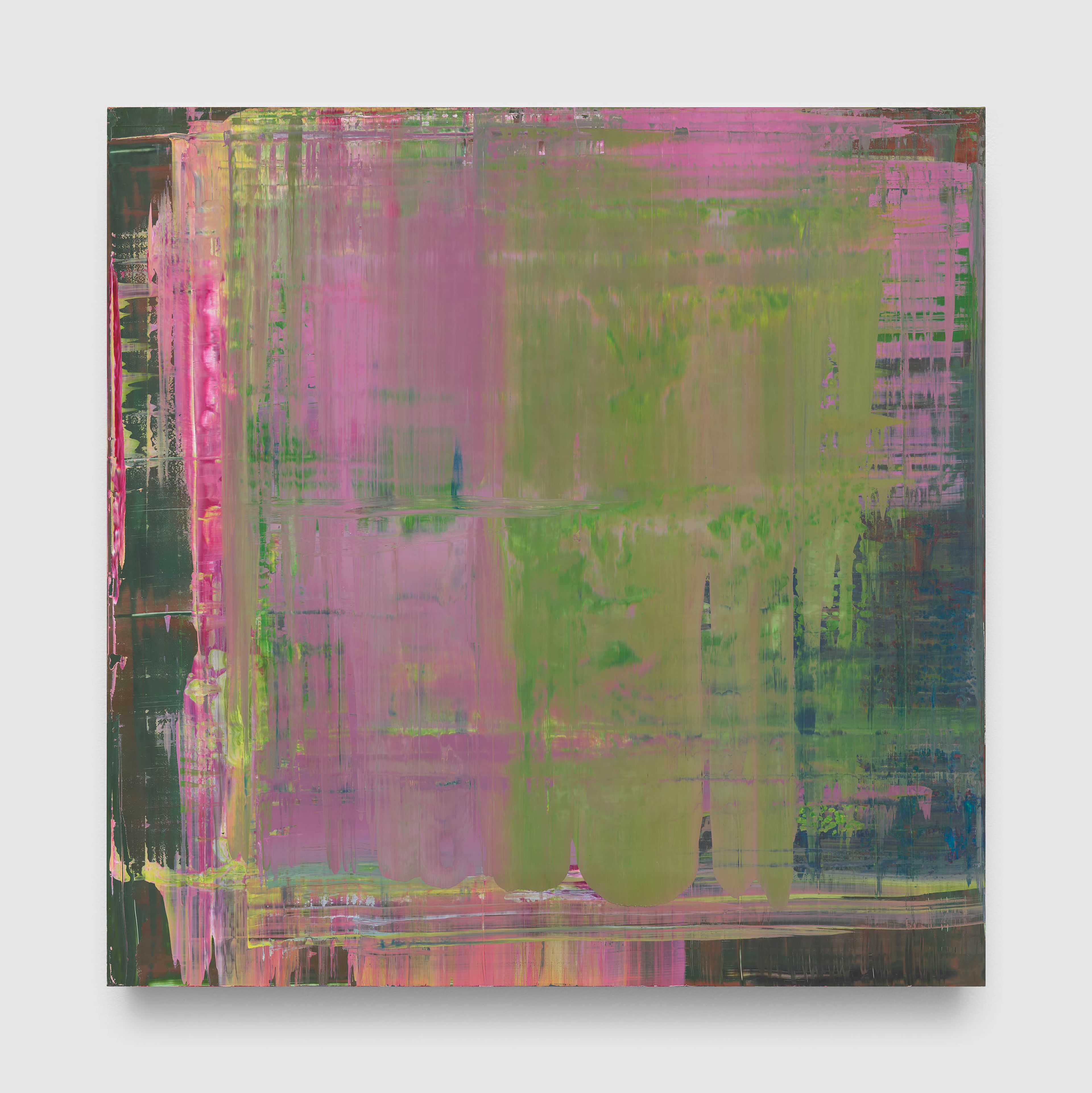 A painting by Gerhard Richter, titled Abstraktes Bild (Abstract Painting), dated 2001.