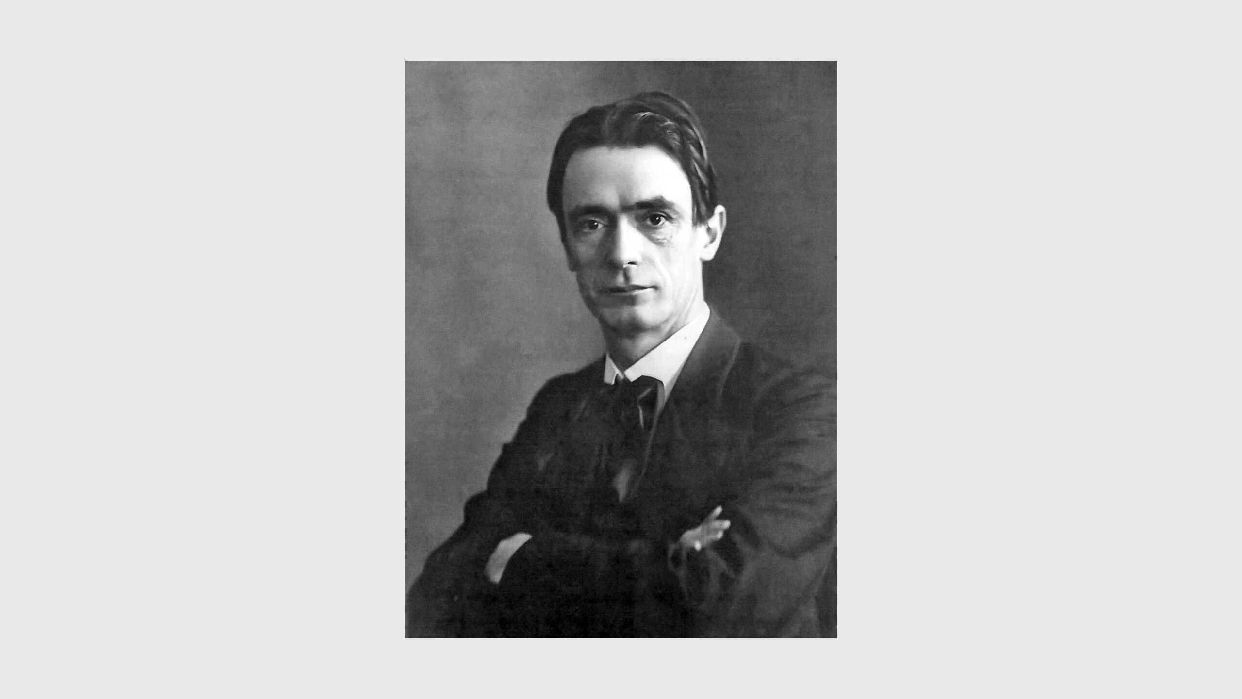 A photo of Rudolf Steiner, circa 1905.