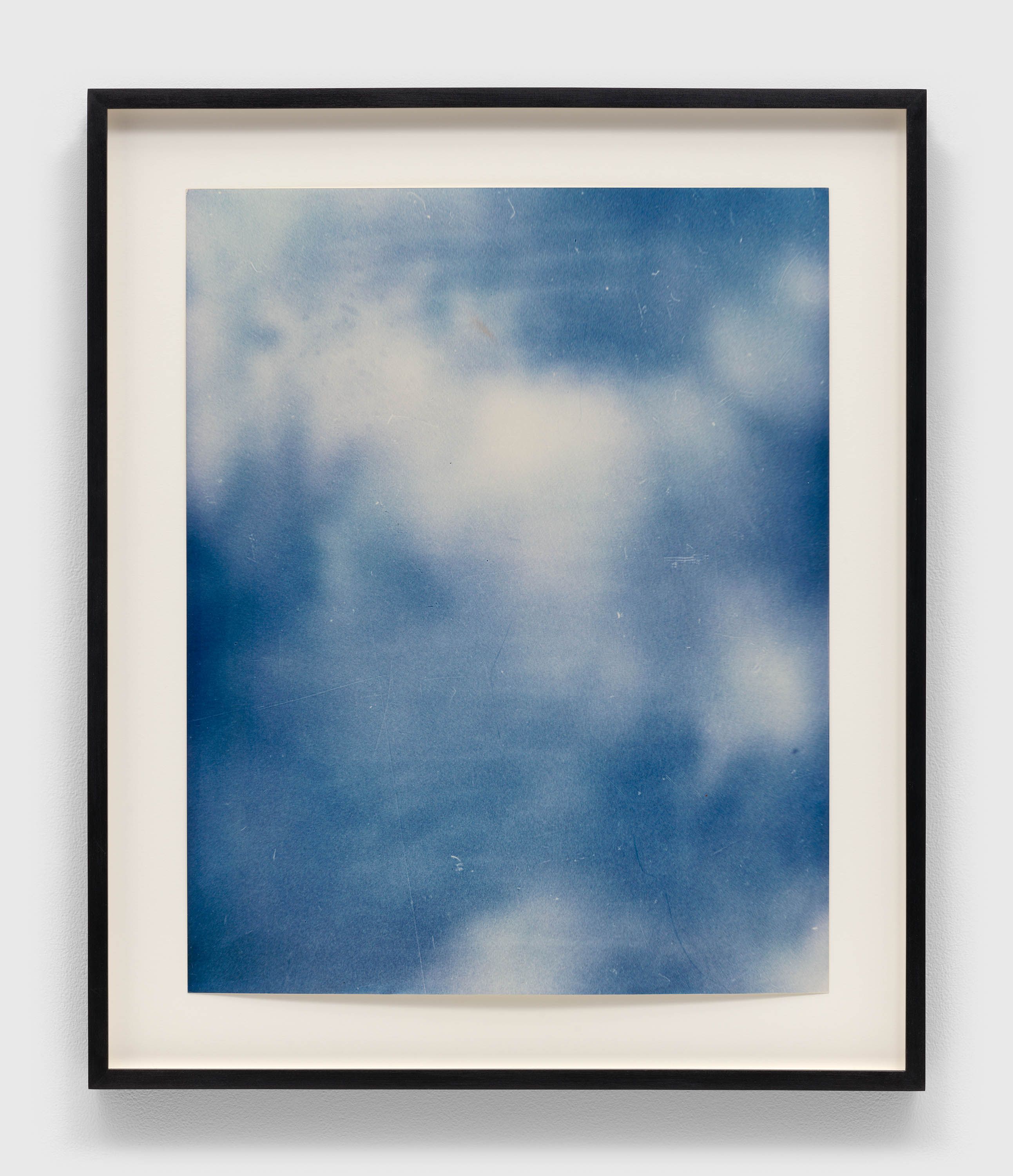 A photograph by Mark Morrisroe, titled Sky, dated 1986.