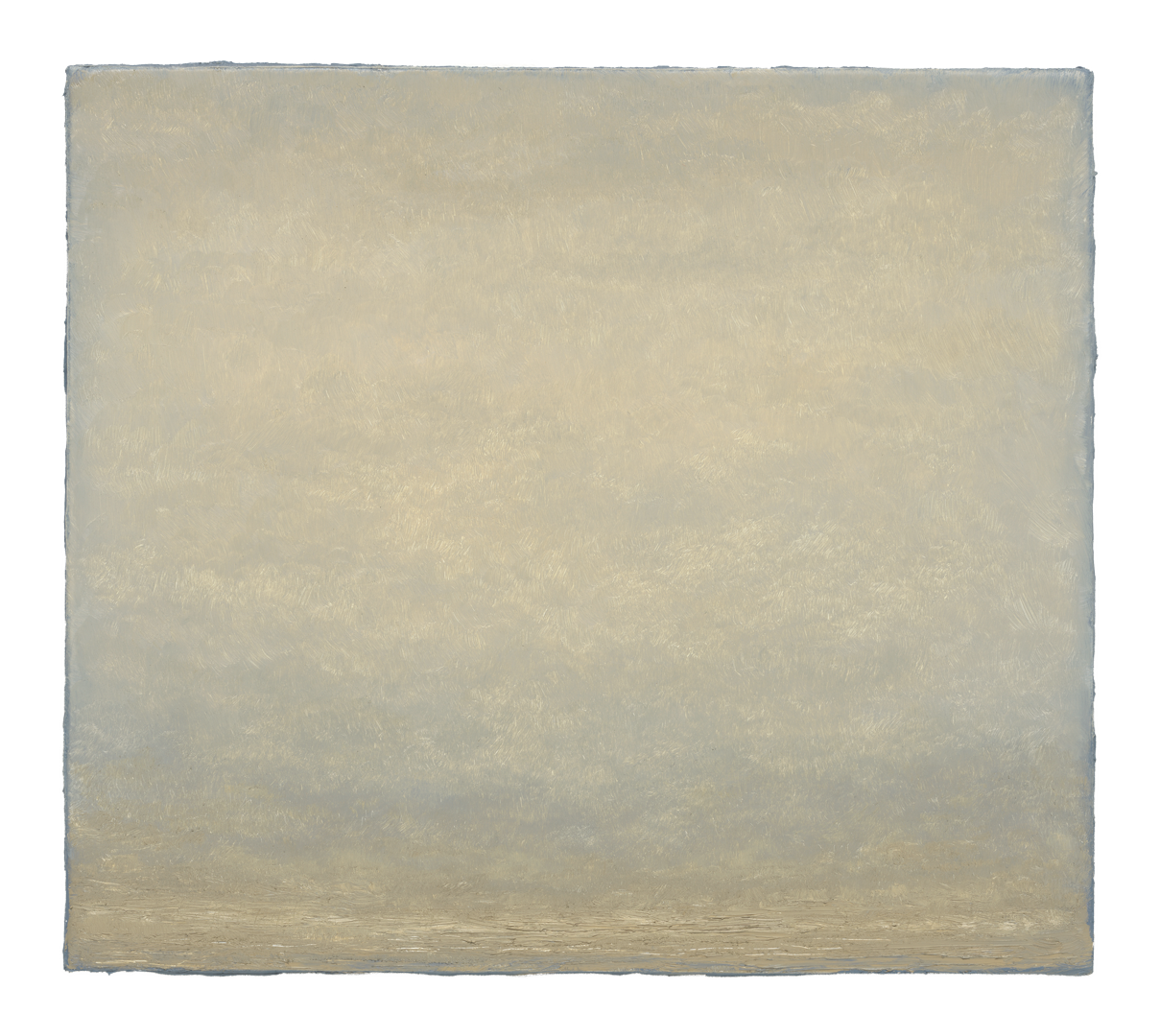 A painting by Lucas Arruda, titled Untitled (from the Deserto-Modelo series), dated 2018.