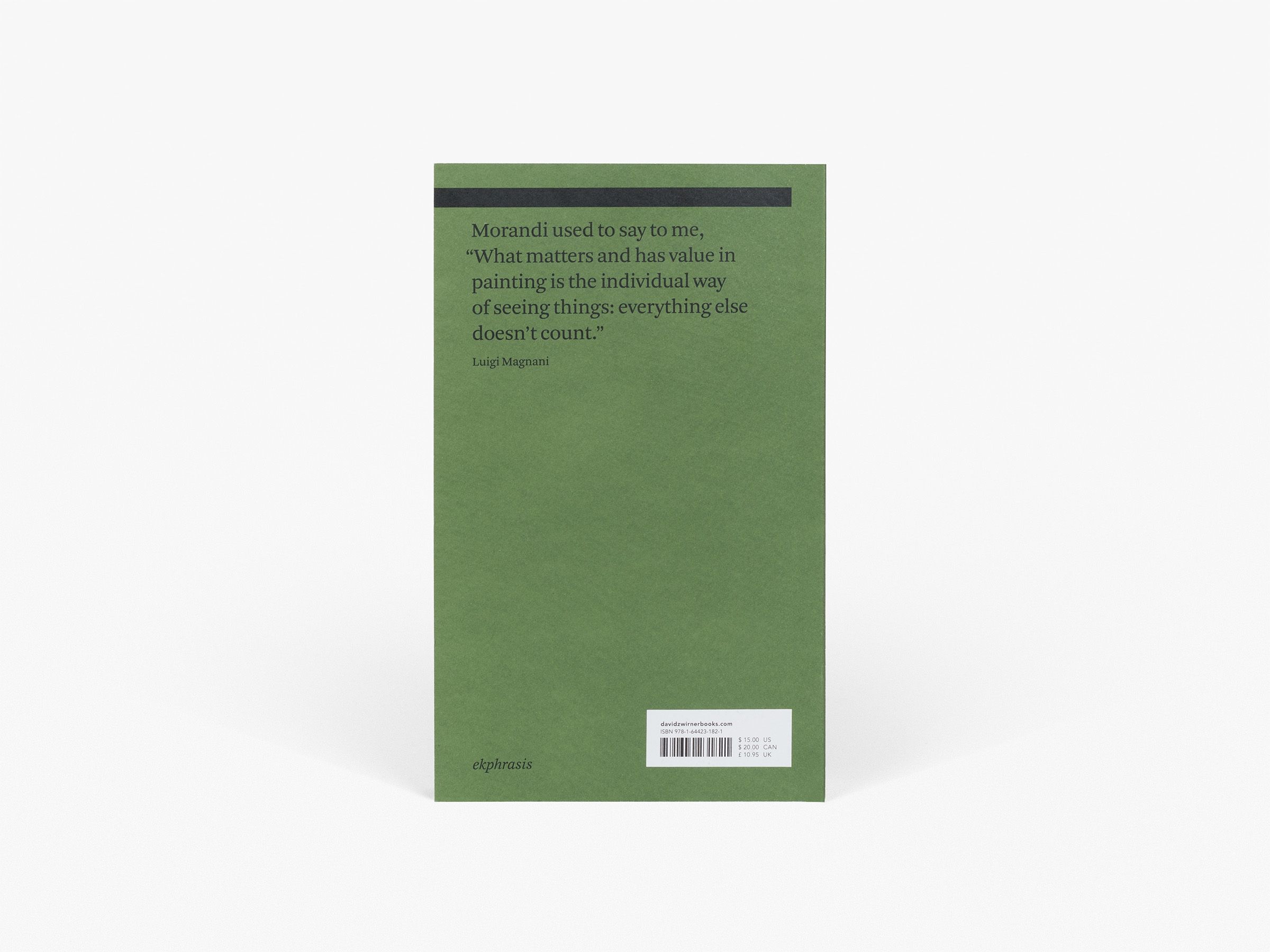 My Morandi | Books | David Zwirner