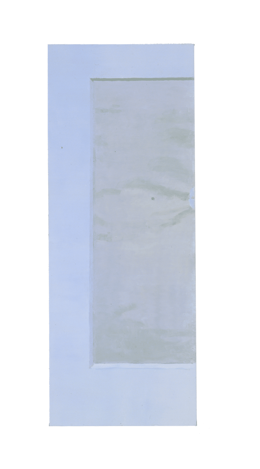 A painting by Luc Tuymans, titled Passe-partout, dated 1998.