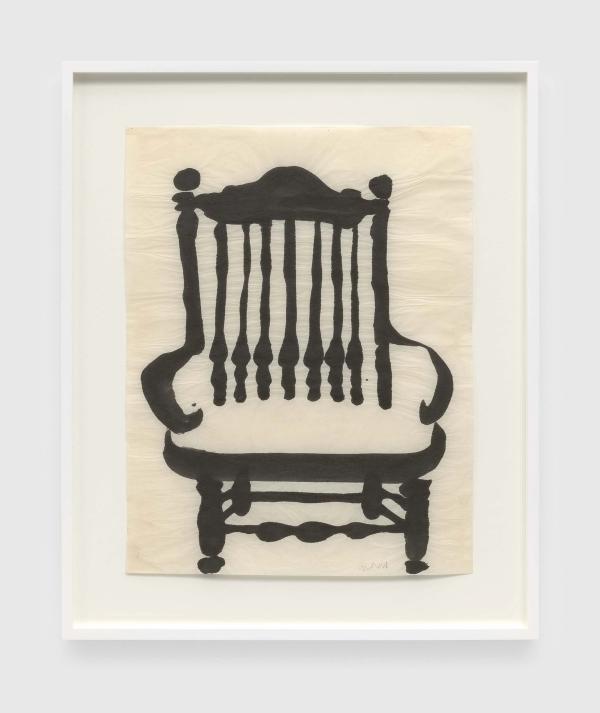 Ruth Asawa — Untitled (MI.092, Chair with Seven Bars)