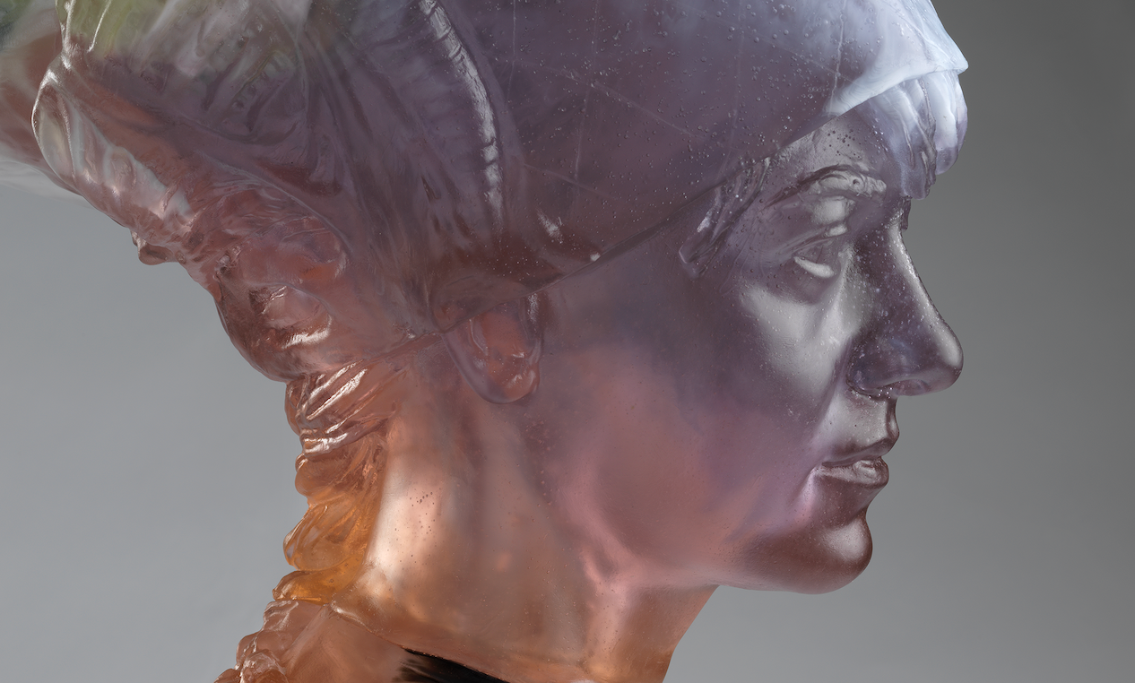 A detail from a work by Andra Ursuta, titled Impersonal growth, dated 2020.