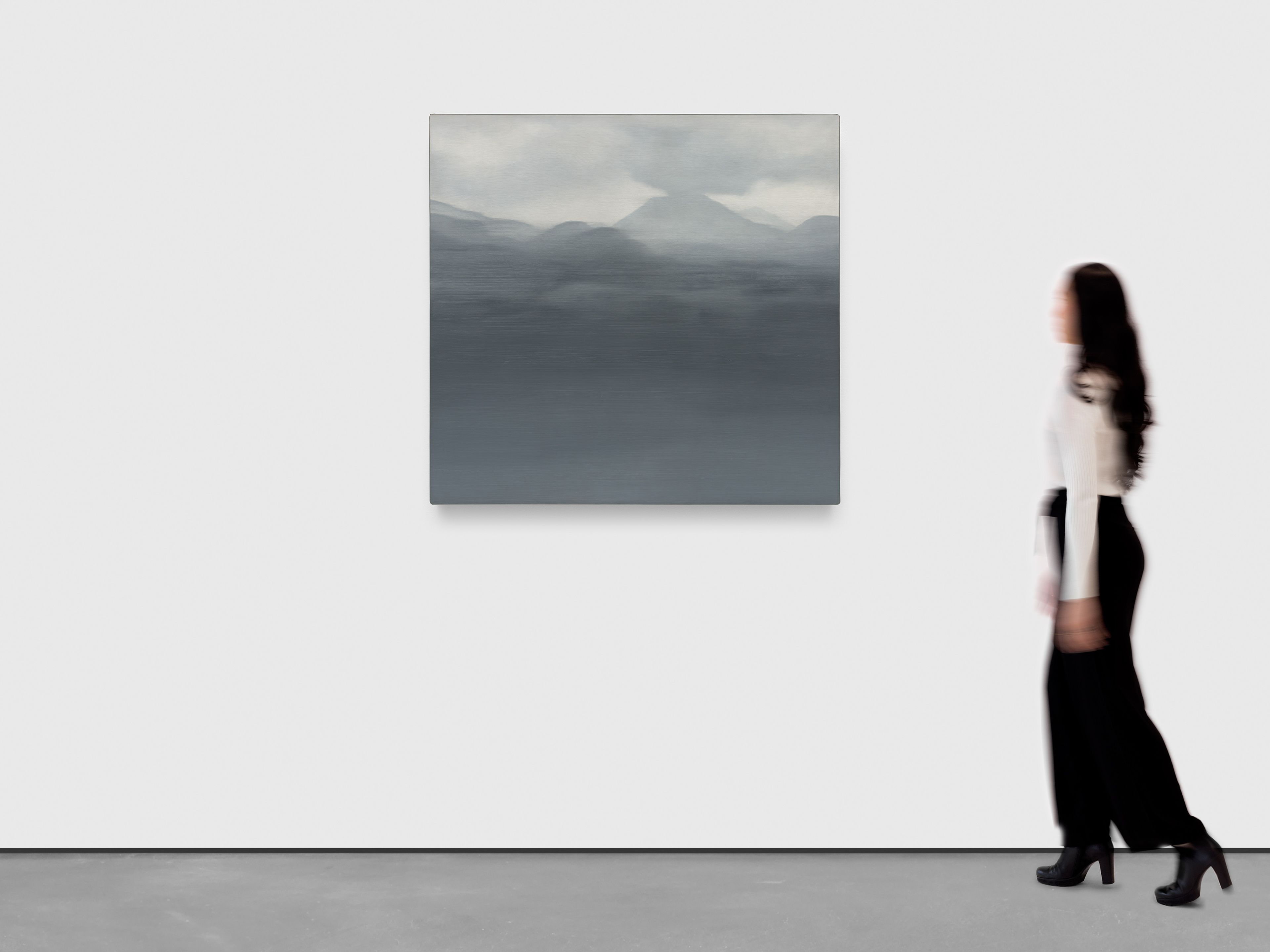 Installation View of Gerhard Richter: Landschaften at David Zwiner New York 2026