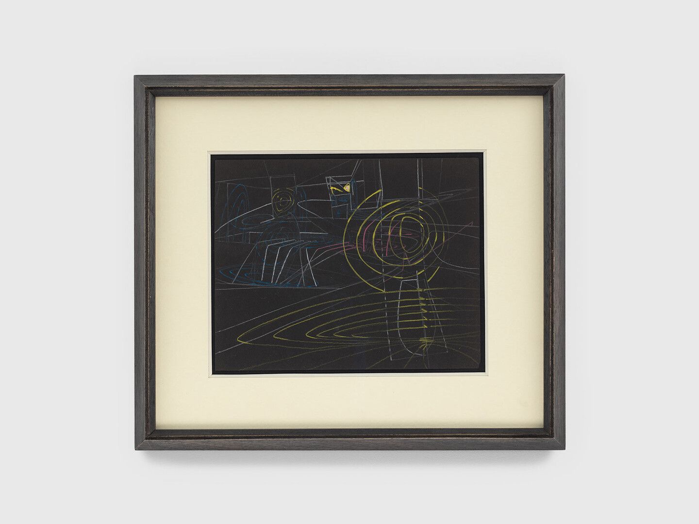 An untitled drawing by Roberto Matta, dated 1944.