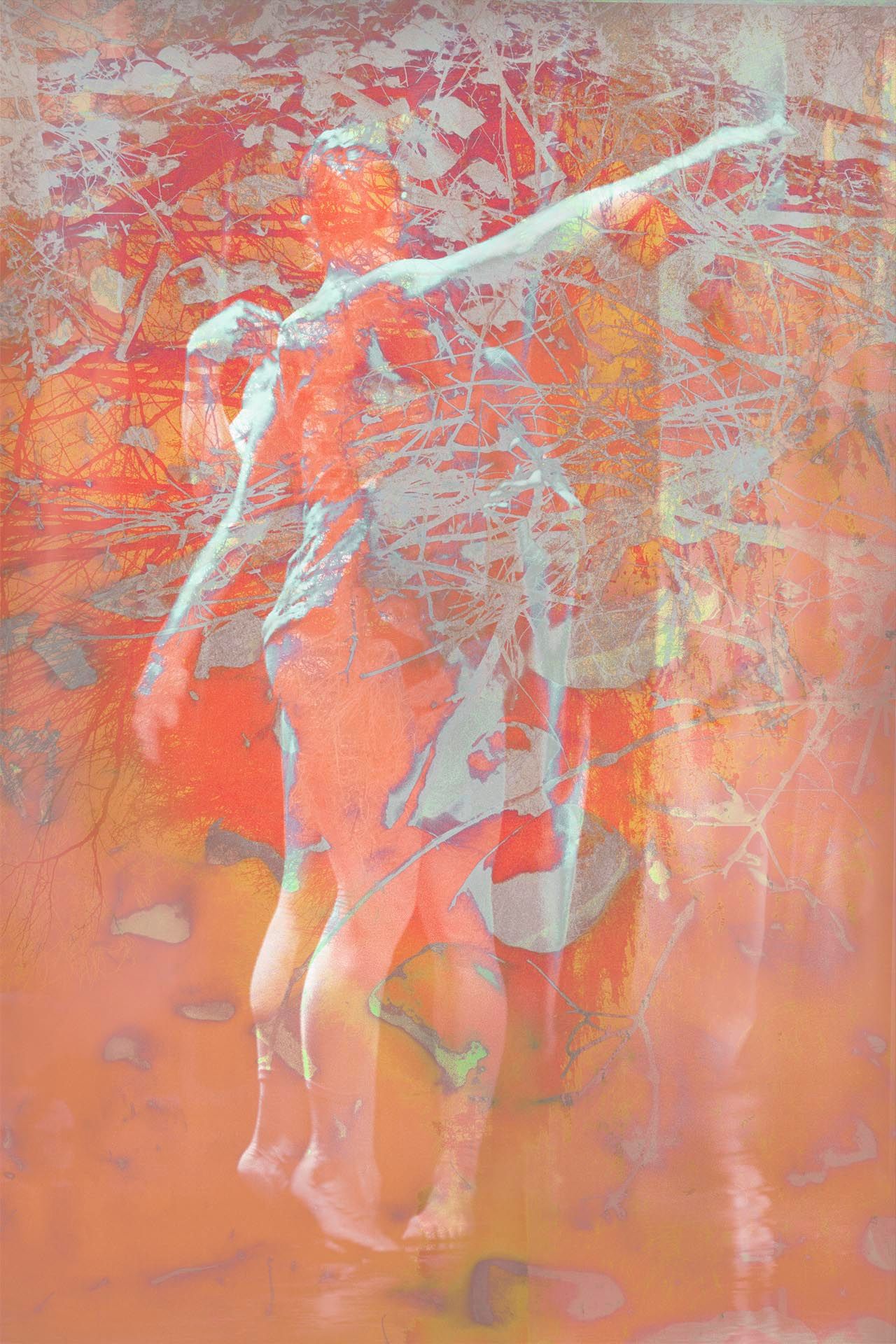 A photograph by James Welling, titled 4910, dated 2015.