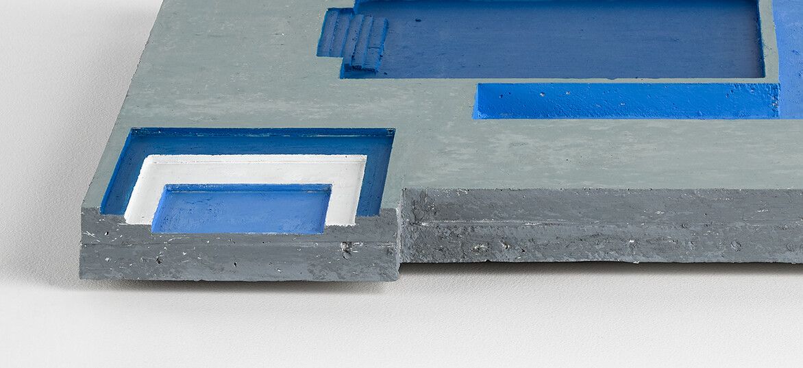 A detail from an untitled work by Harold Ancart, dated 2021.